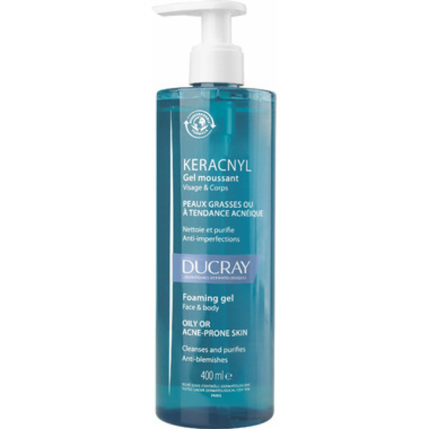 Ducray Keracnyl Foaming Gel Face & Body