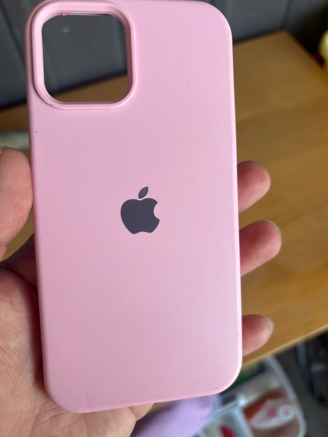 Pink Apple iPhone 12 Case - photo 2