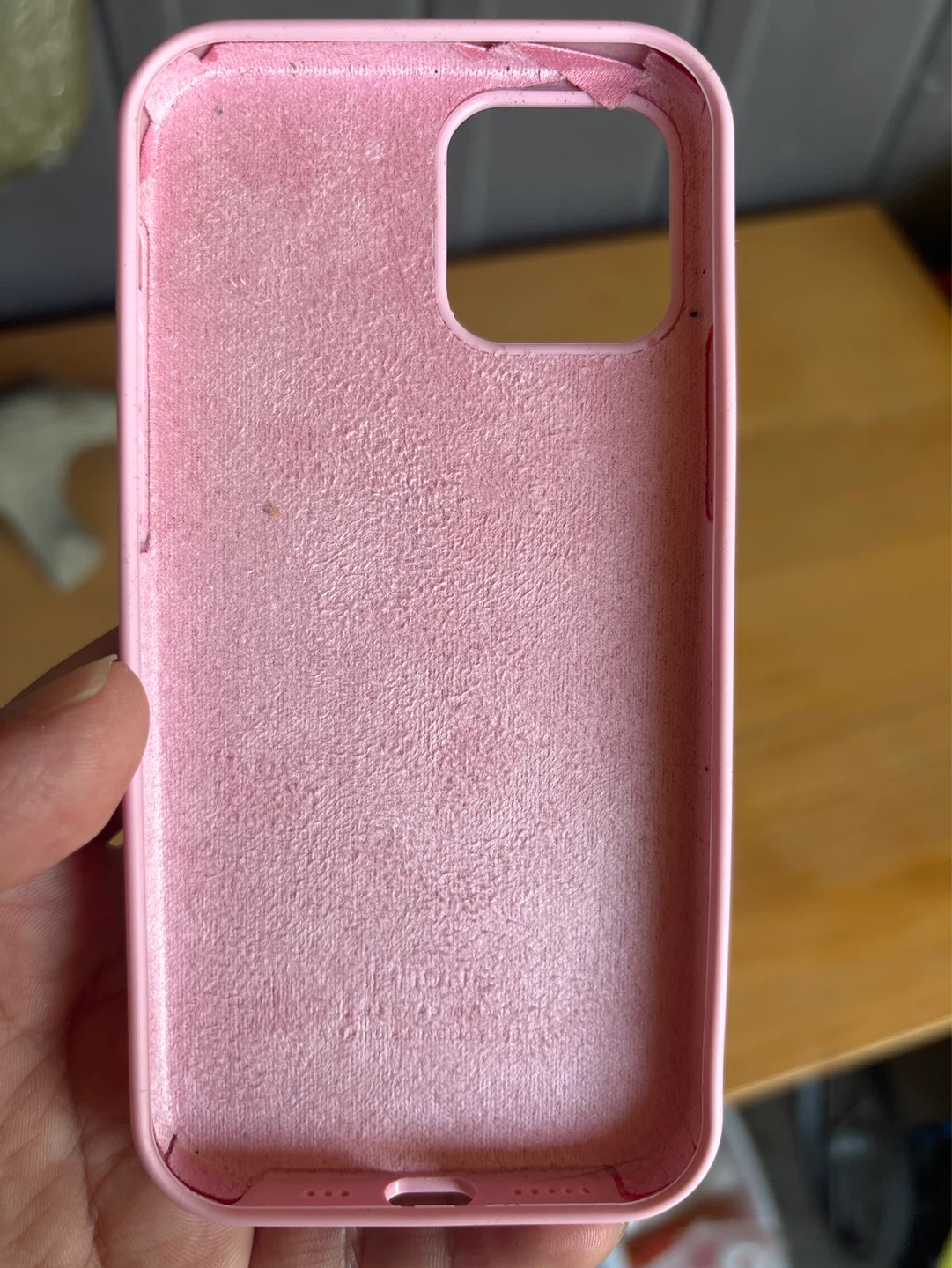 Pink Apple iPhone 12 Case - photo 3