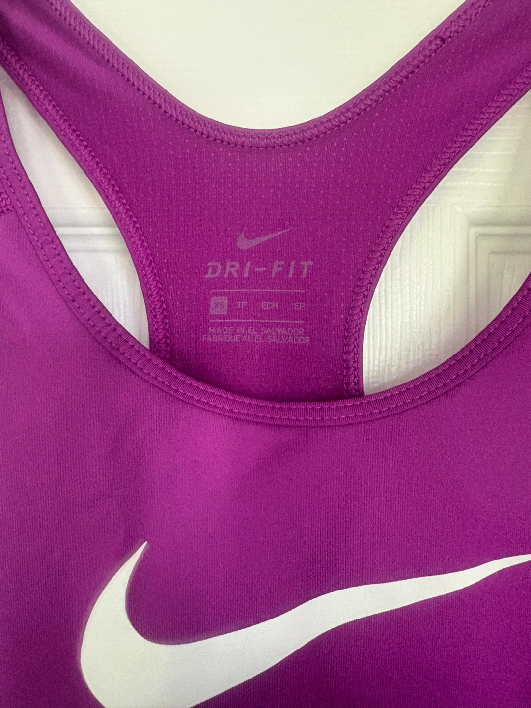 Nike Dri-Fit Purple Racerback Tank Top - photo 3