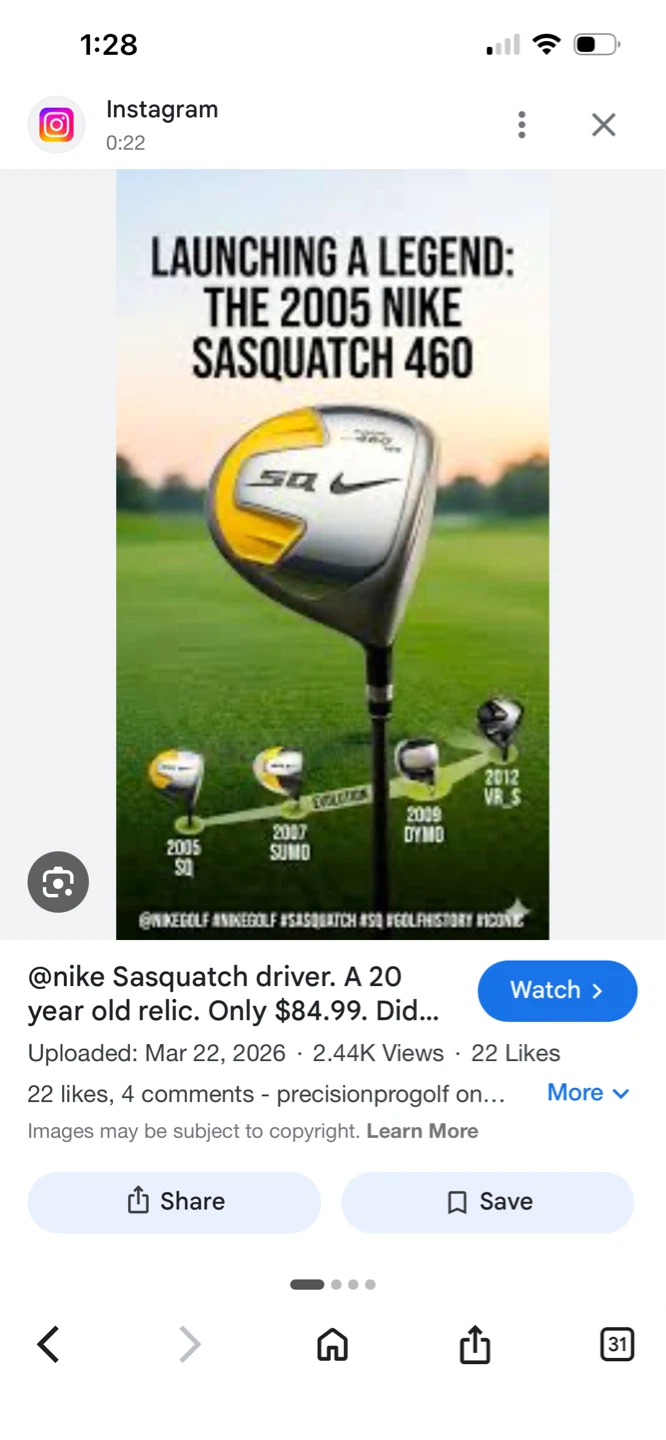 2005 Nike Sasquatch 460 Driver