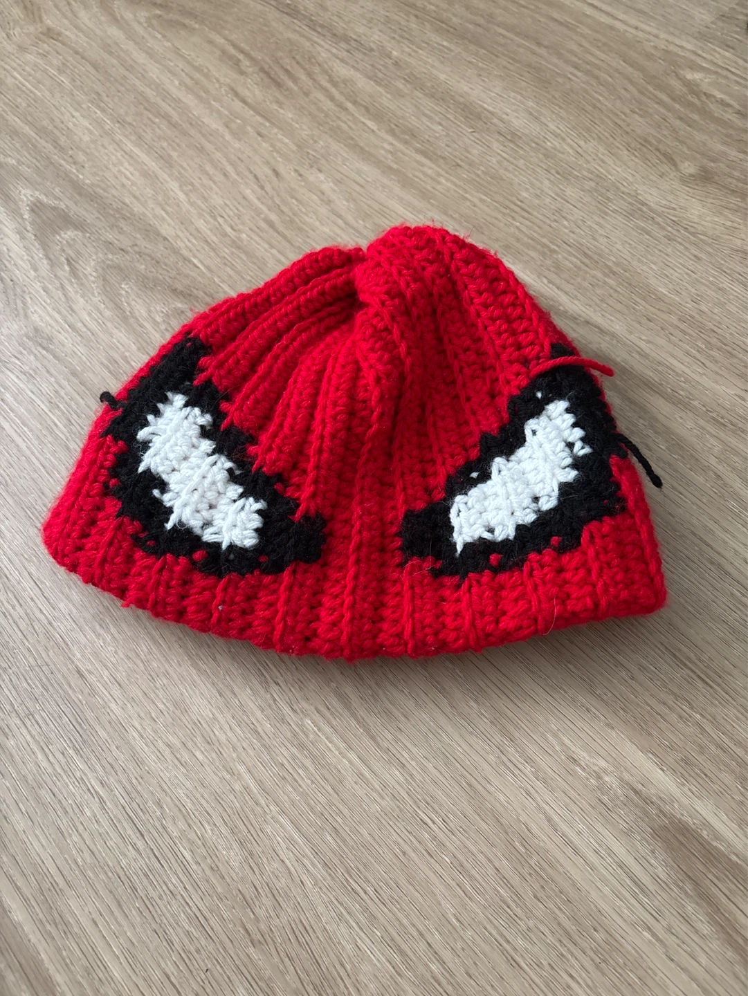 Handmade Spiderman Beanie Hat