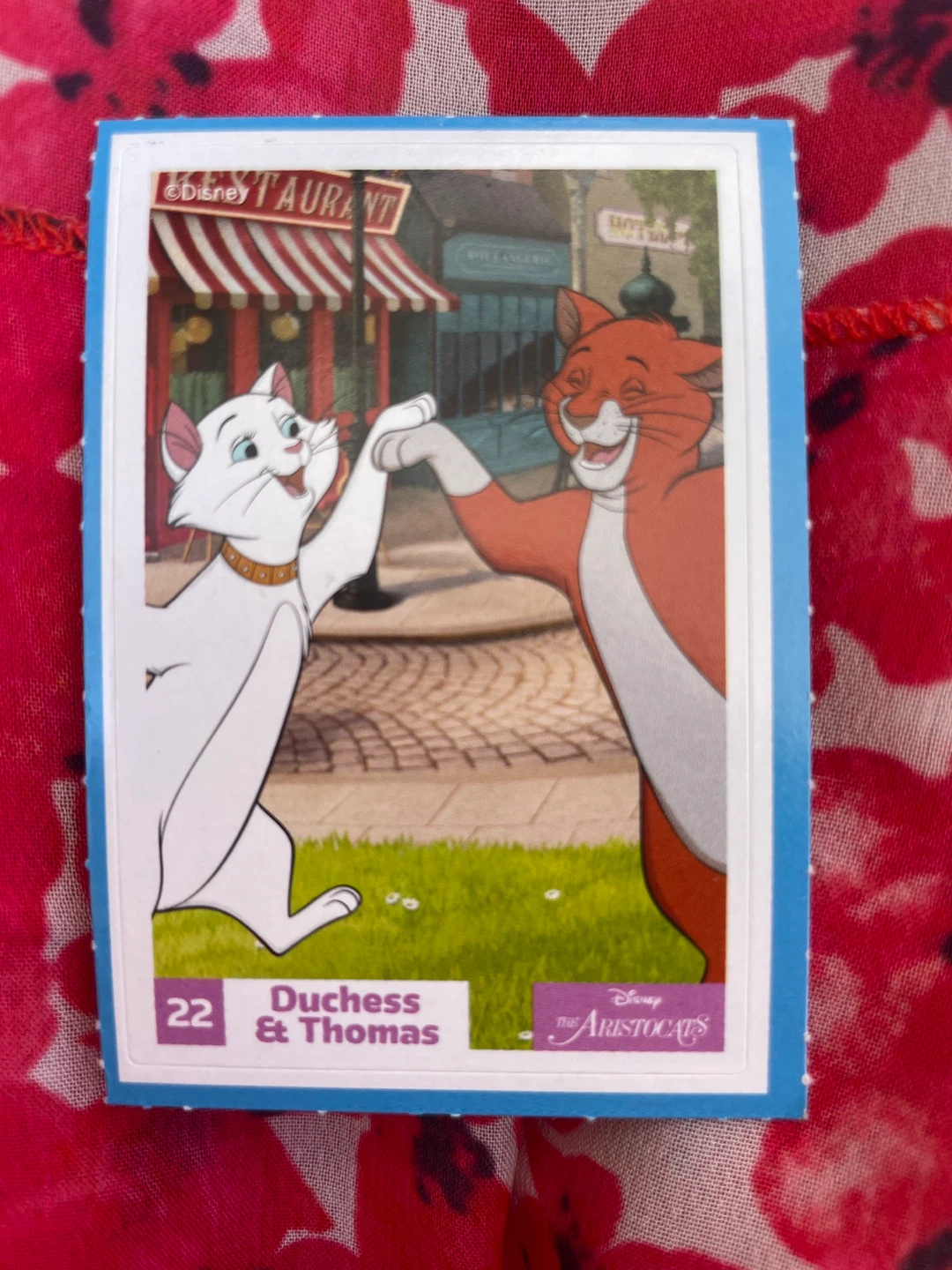 Disney The Aristocats Duchess & Thomas Trading sticker #22