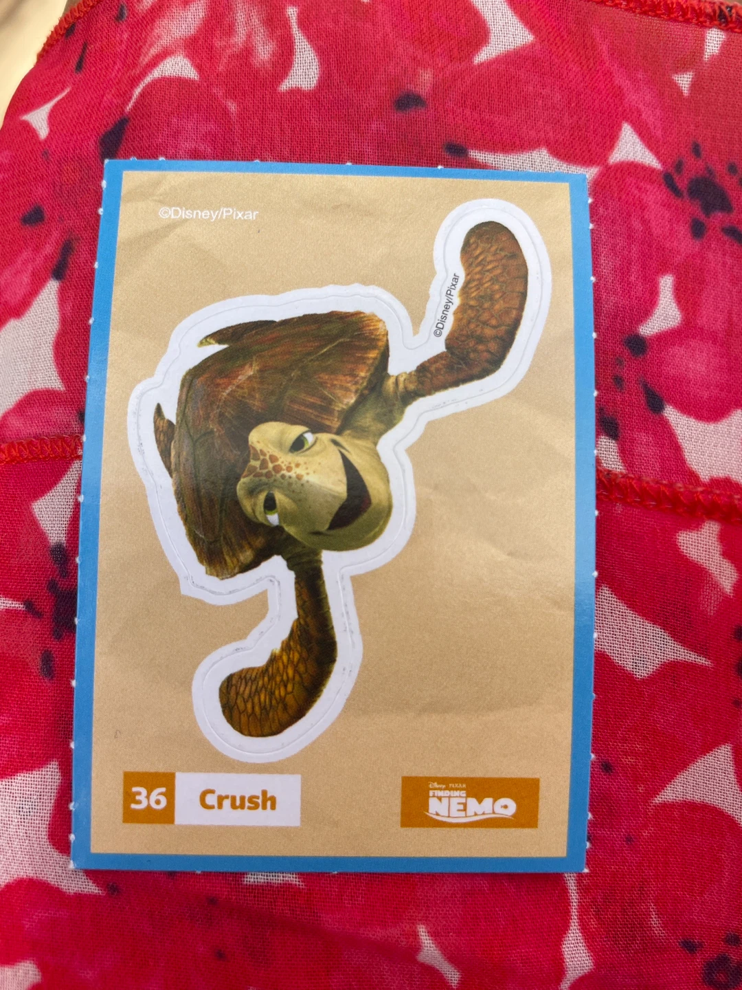 Disney Pixar Finding Nemo Crush Sticker