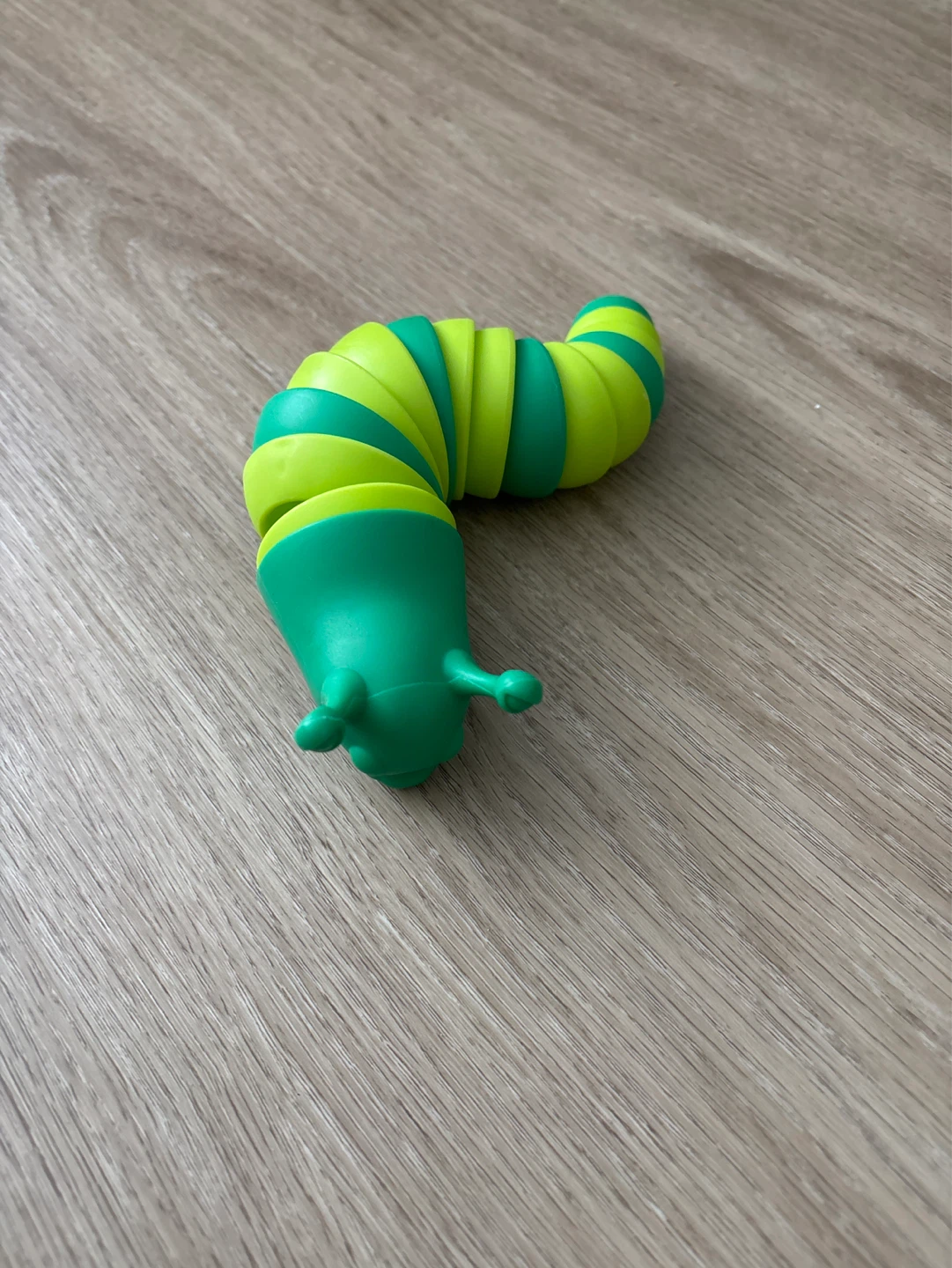 Green & Yellow Wiggly Caterpillar Fidget Toy