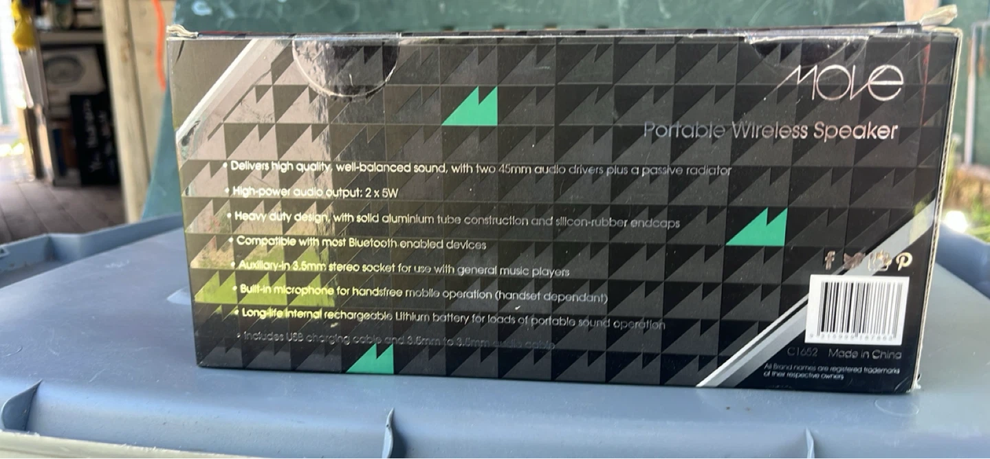 Move Portable Wireless Speaker - photo 2