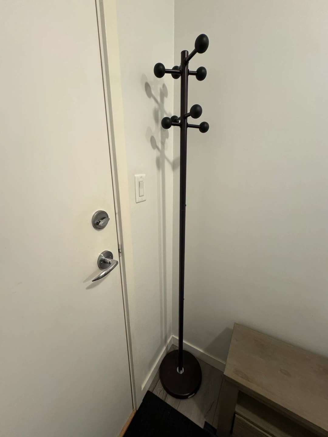 Black Coat Rack