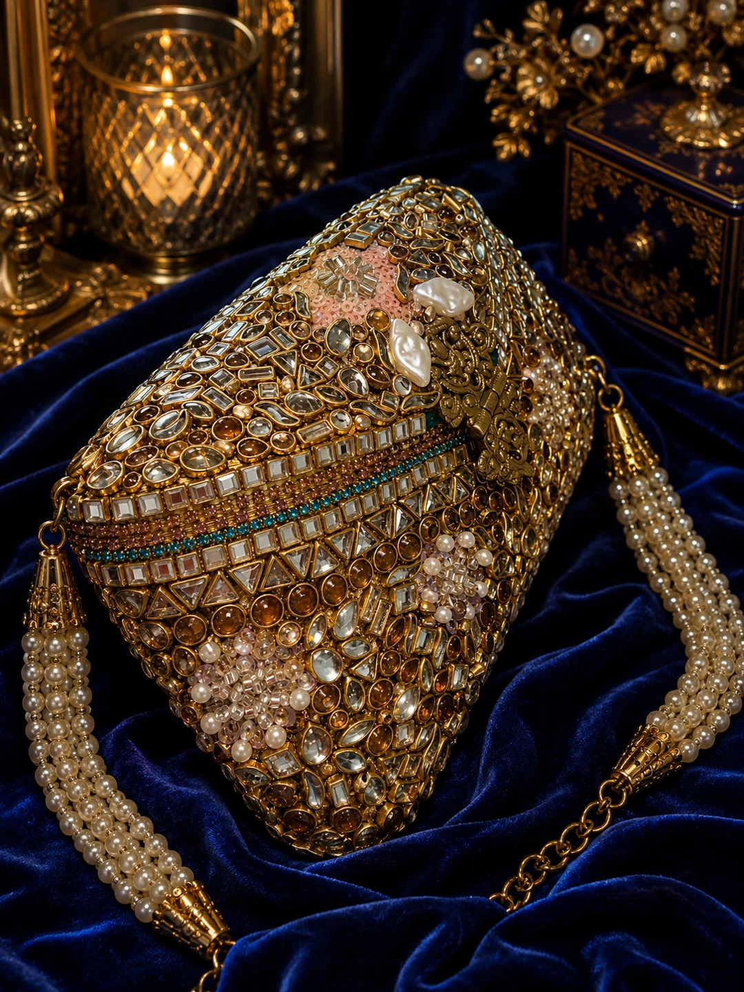 Embellished Clutch Bag