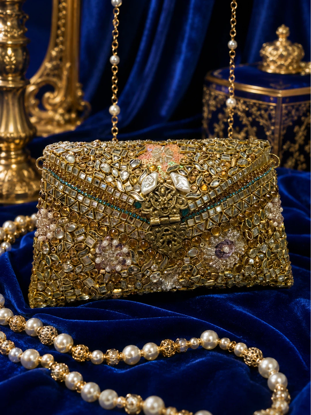 Embellished Clutch Bag - photo 3
