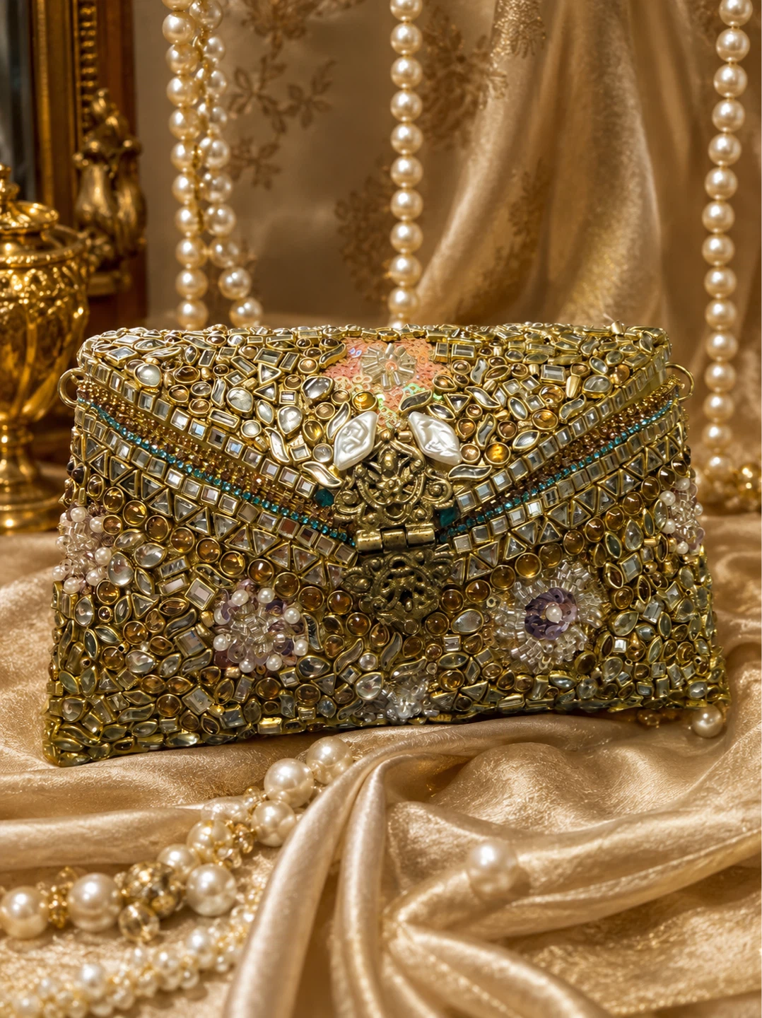 Embellished Clutch Bag - photo 4