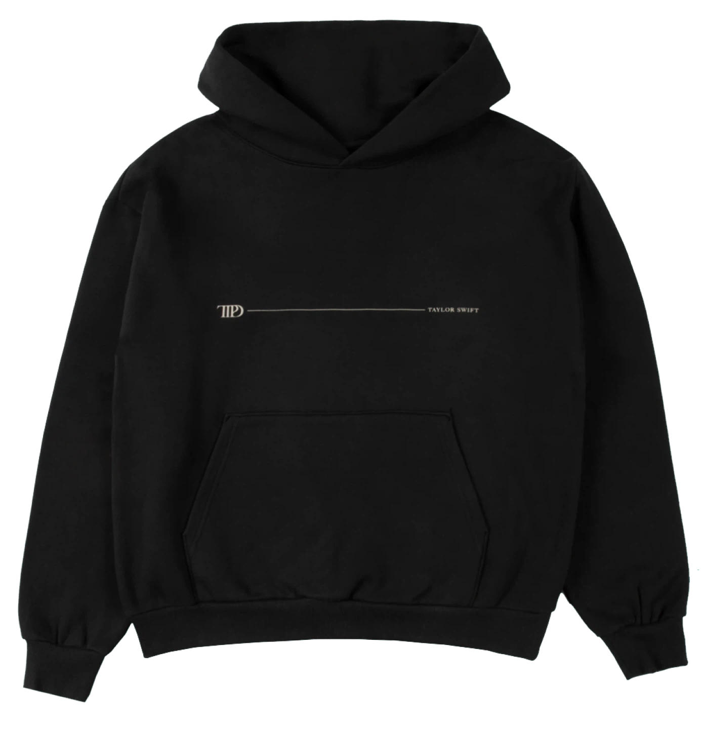Taylor Swift "TTPD" Black Hoodie XS - photo 2