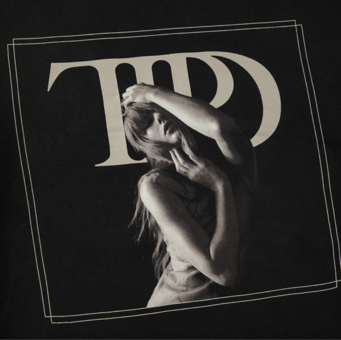 Taylor Swift "TTPD" Black Hoodie XS - photo 4