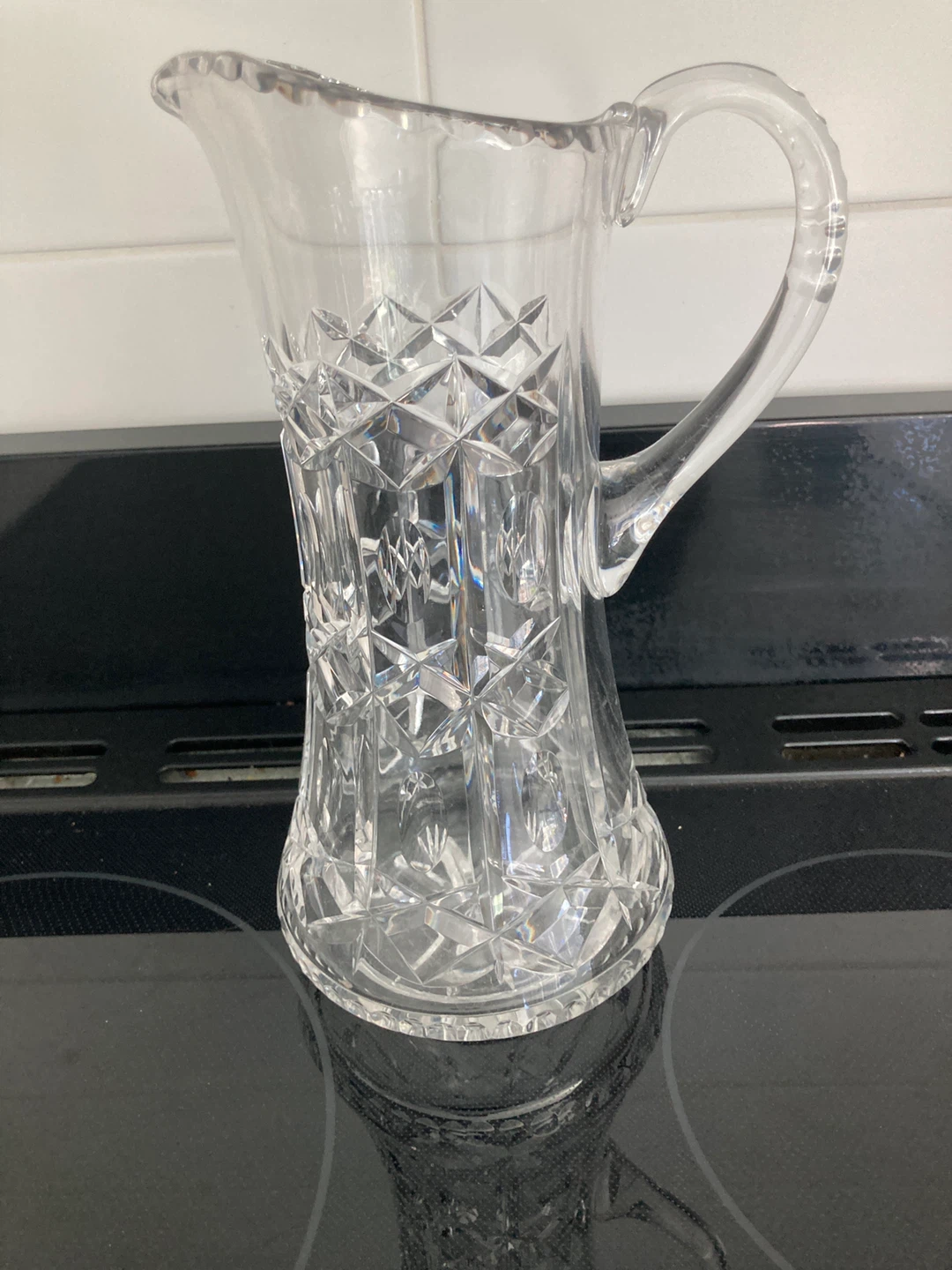 Crystal Glass Pitcher
