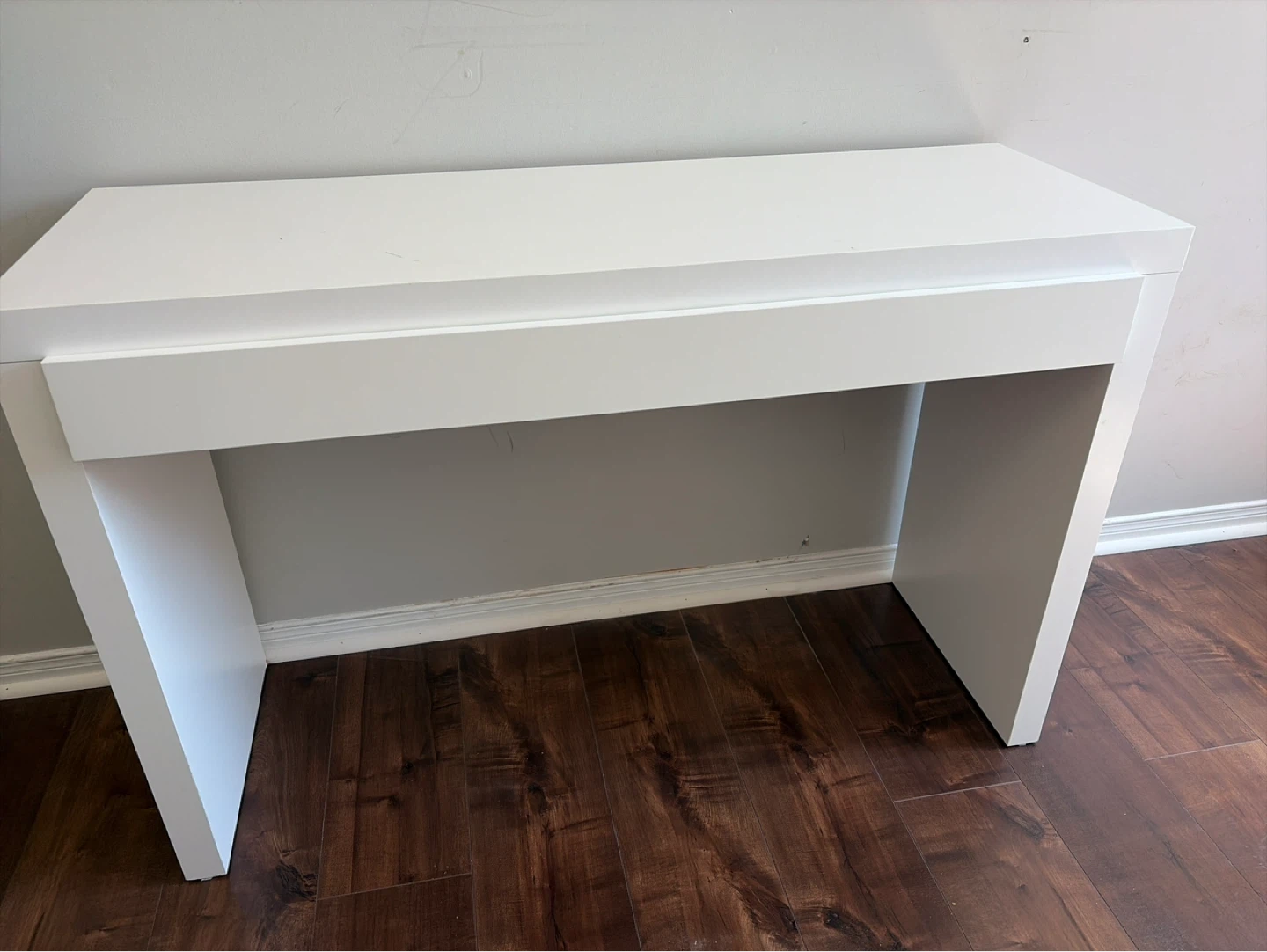 White Console Table