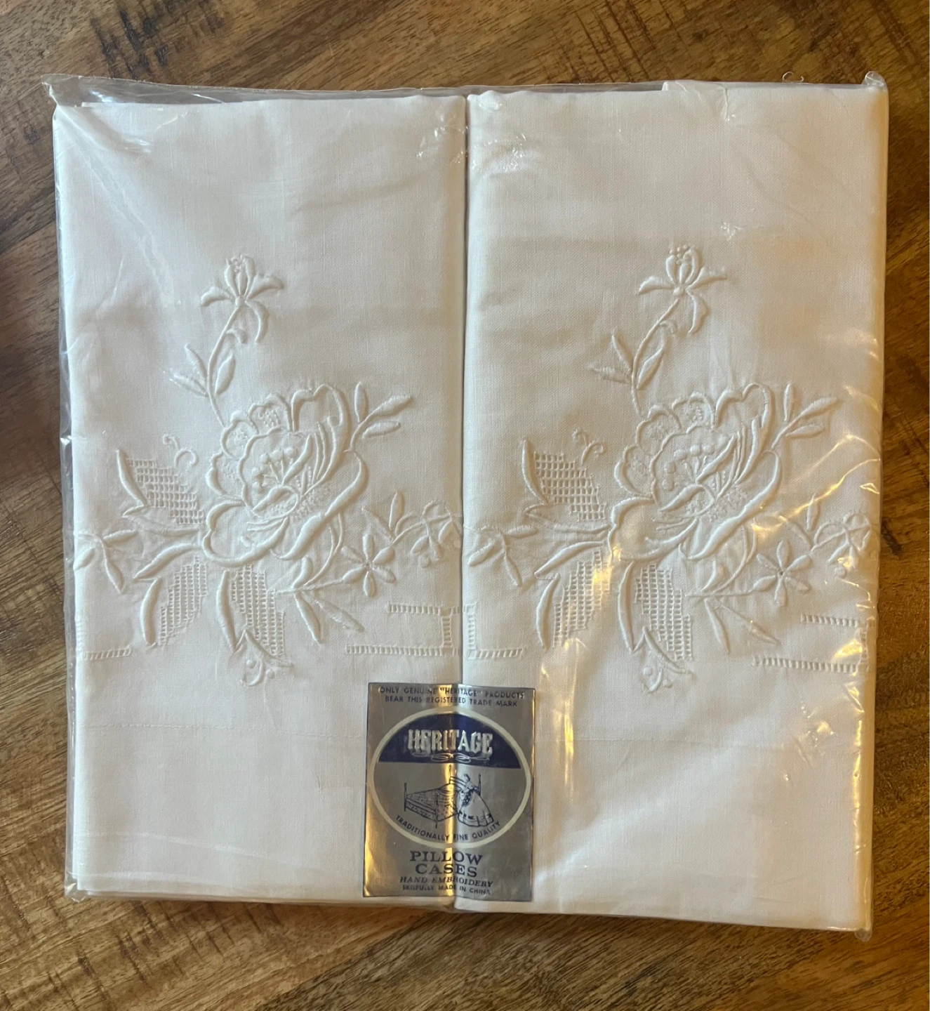 Vintage Embroidery Pillow Cases