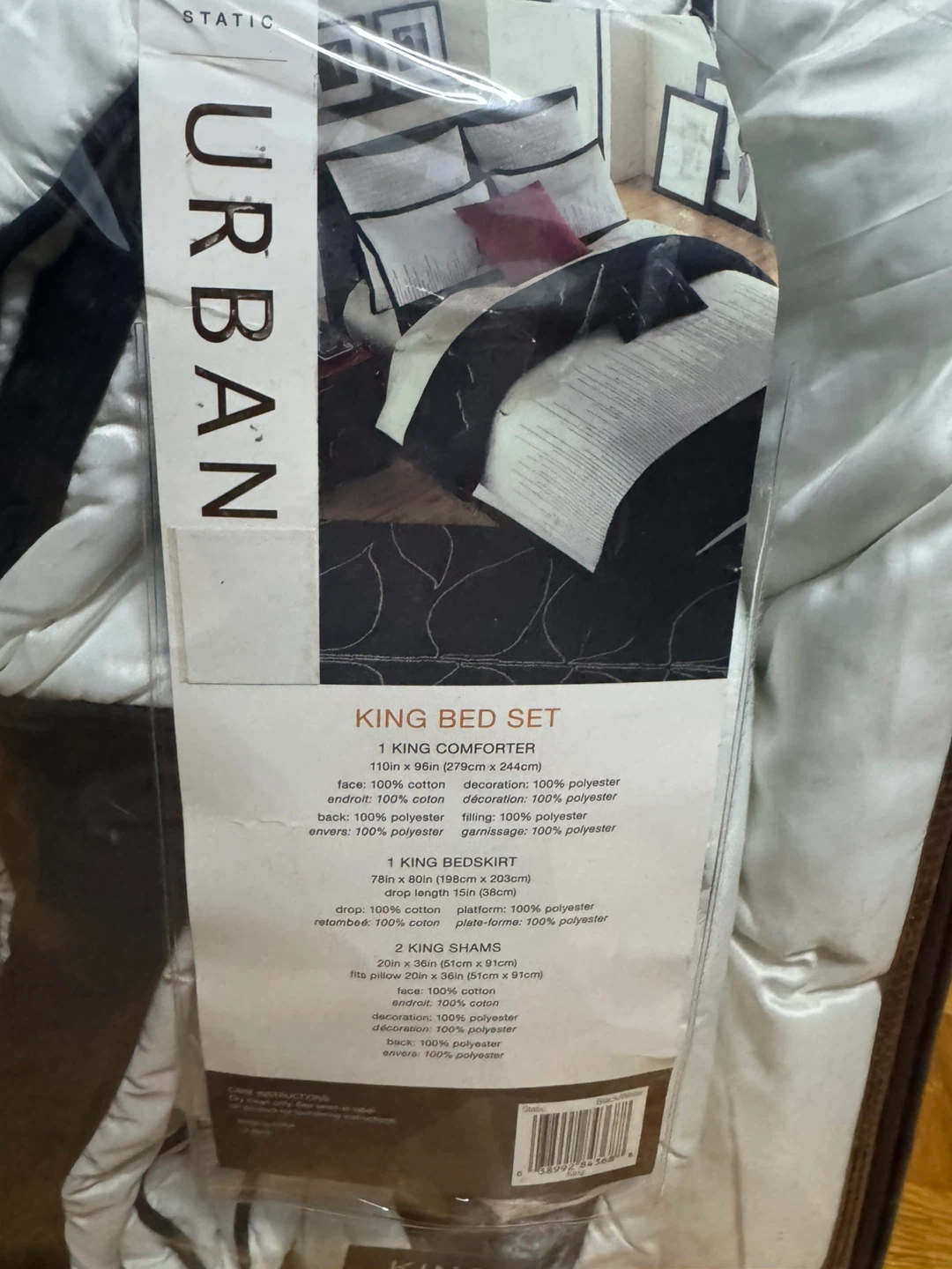 URBAN King Comforter Bedding Set
