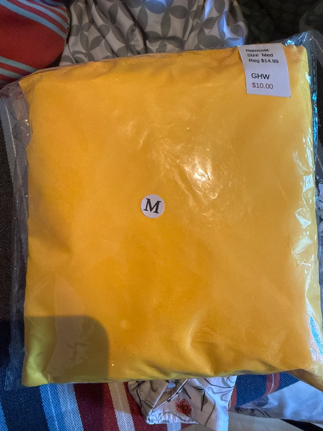 Kid’s Yellow Raincoat - Size Medium