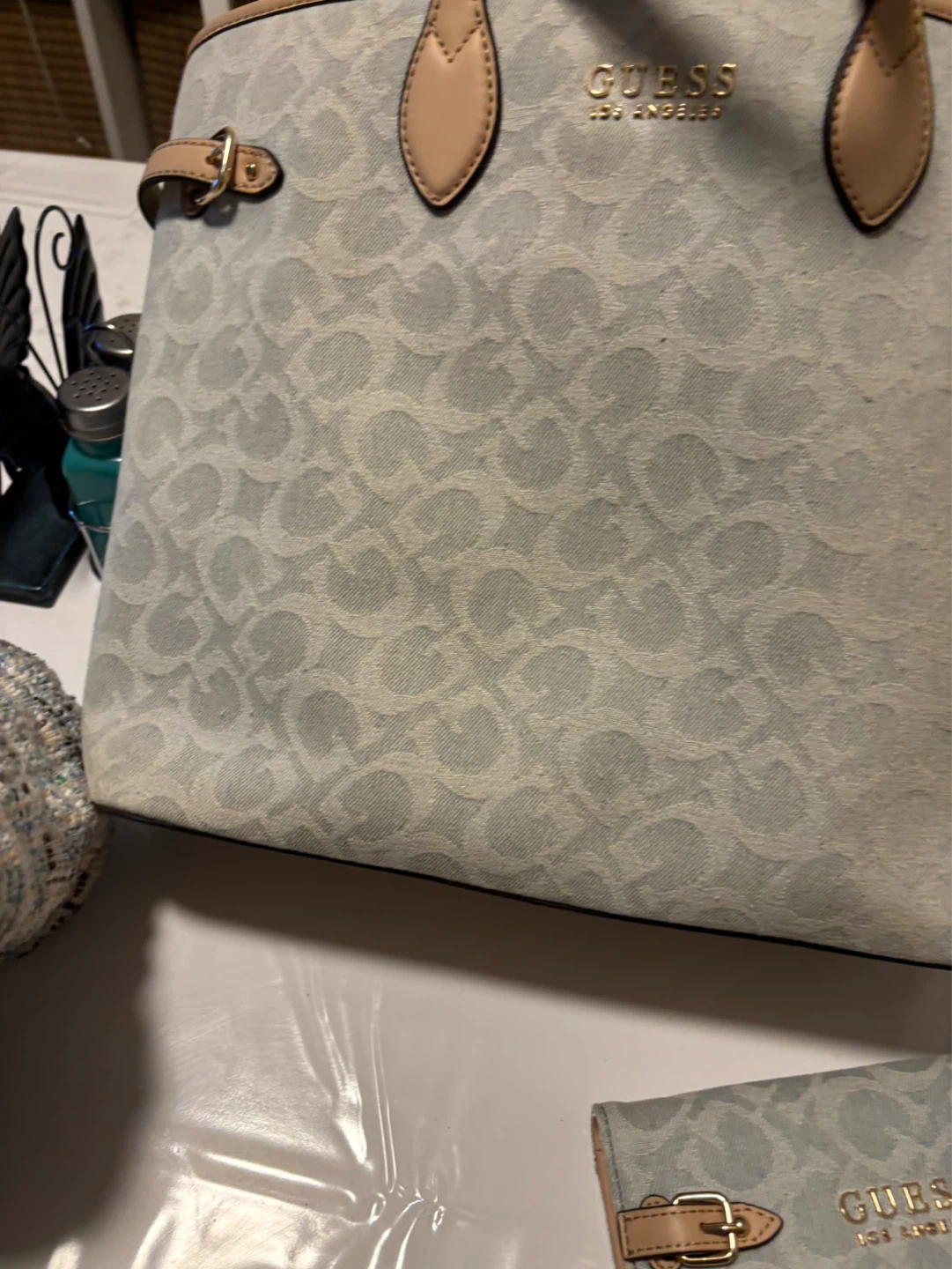 GUESS Tote Bag and Wallet Set