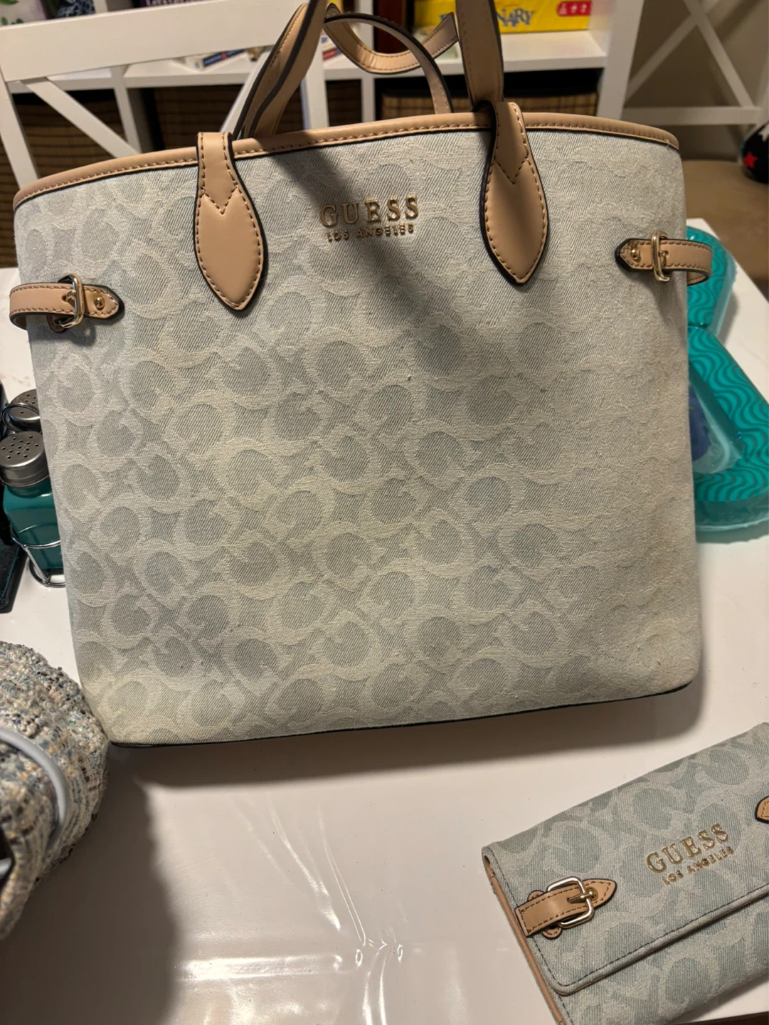 GUESS Tote Bag and Wallet Set - photo 3