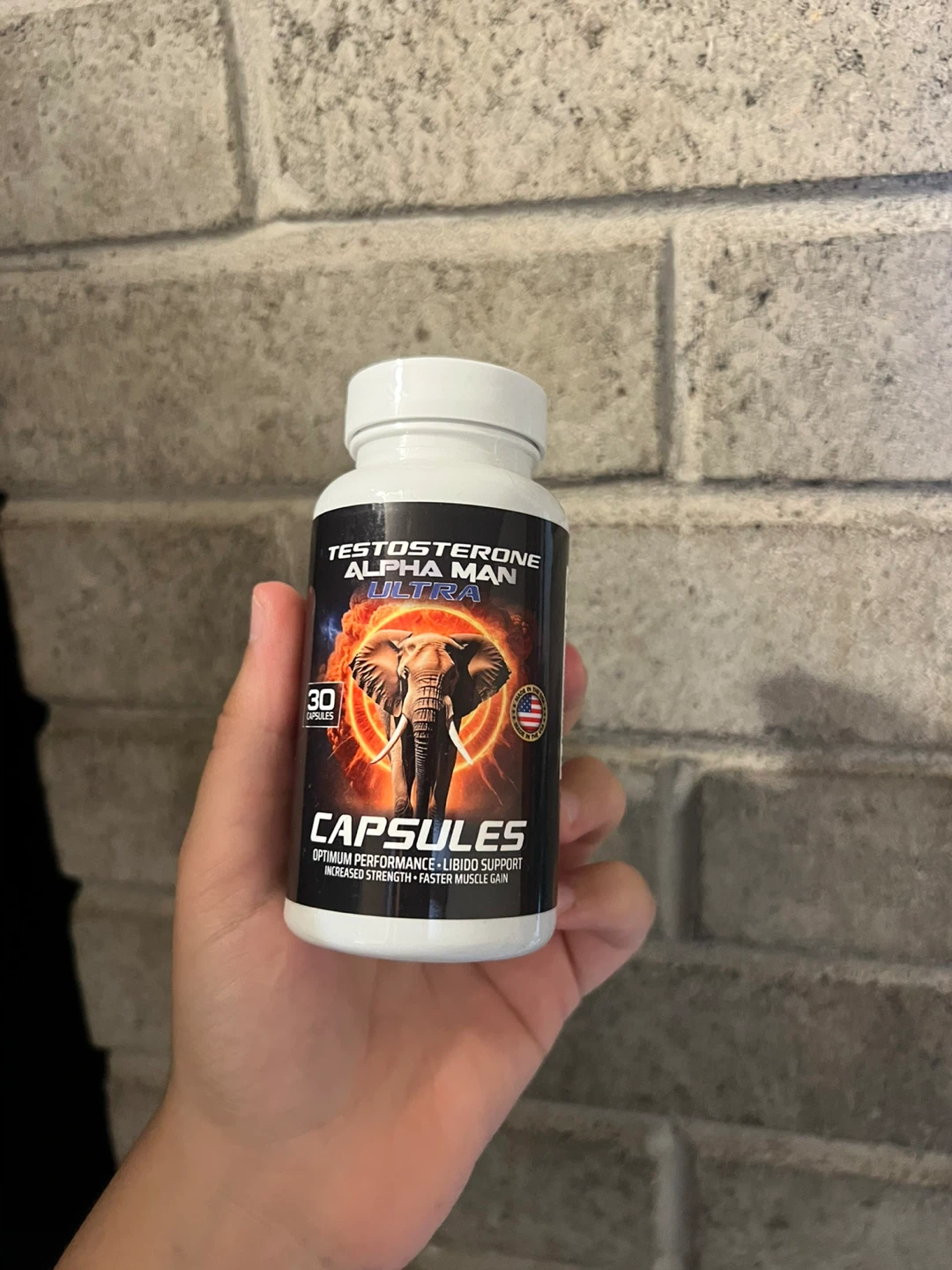 Testosterone Alpha Man Ultra Capsules