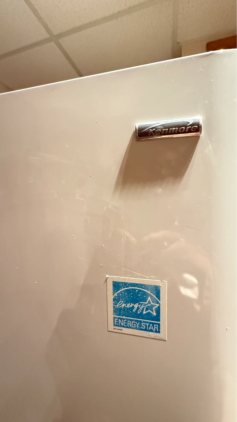 Moving Sale - White Kenmore Upright freezer