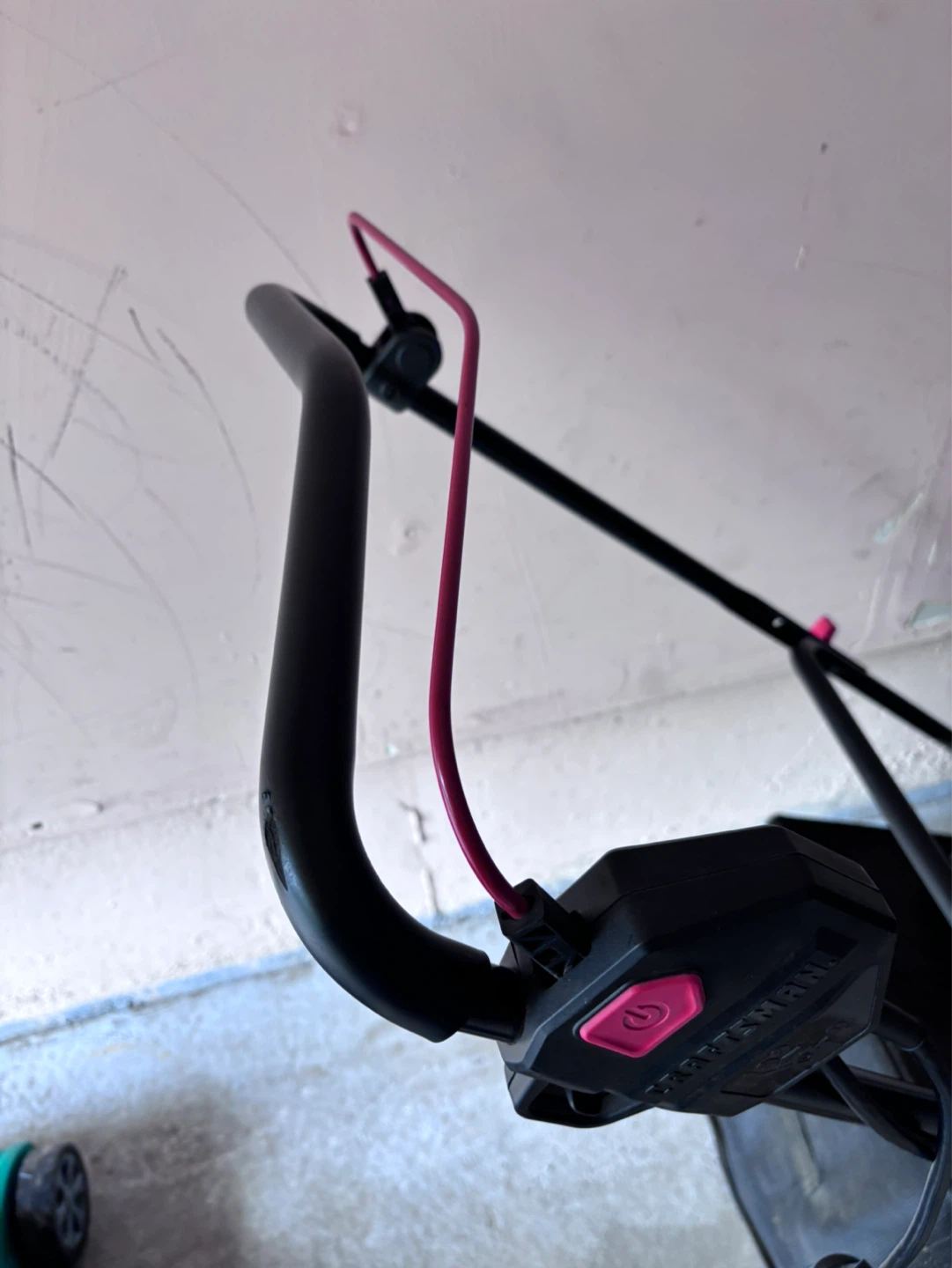NOT STARTING Craftsman 20-inch Pink Electric Mower - photo 2