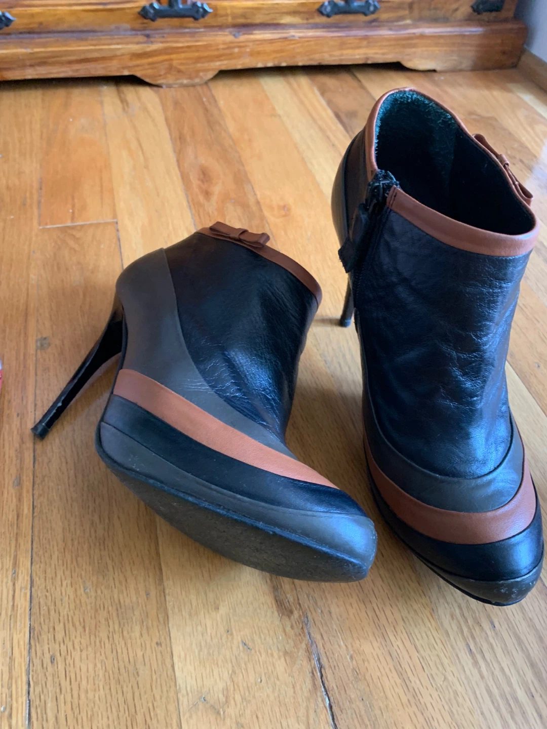Genuine Leather stylish women’s shoes size 5-5,5 - photo 2