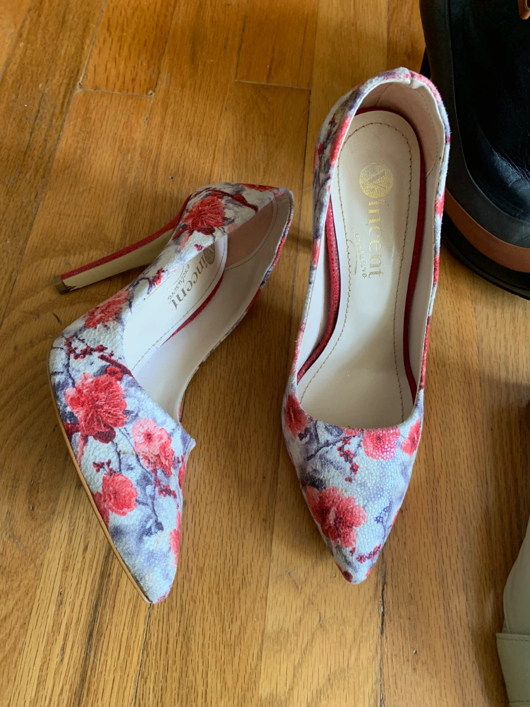 Genuine Leather stylish women’s shoes size 5-5,5 - photo 4