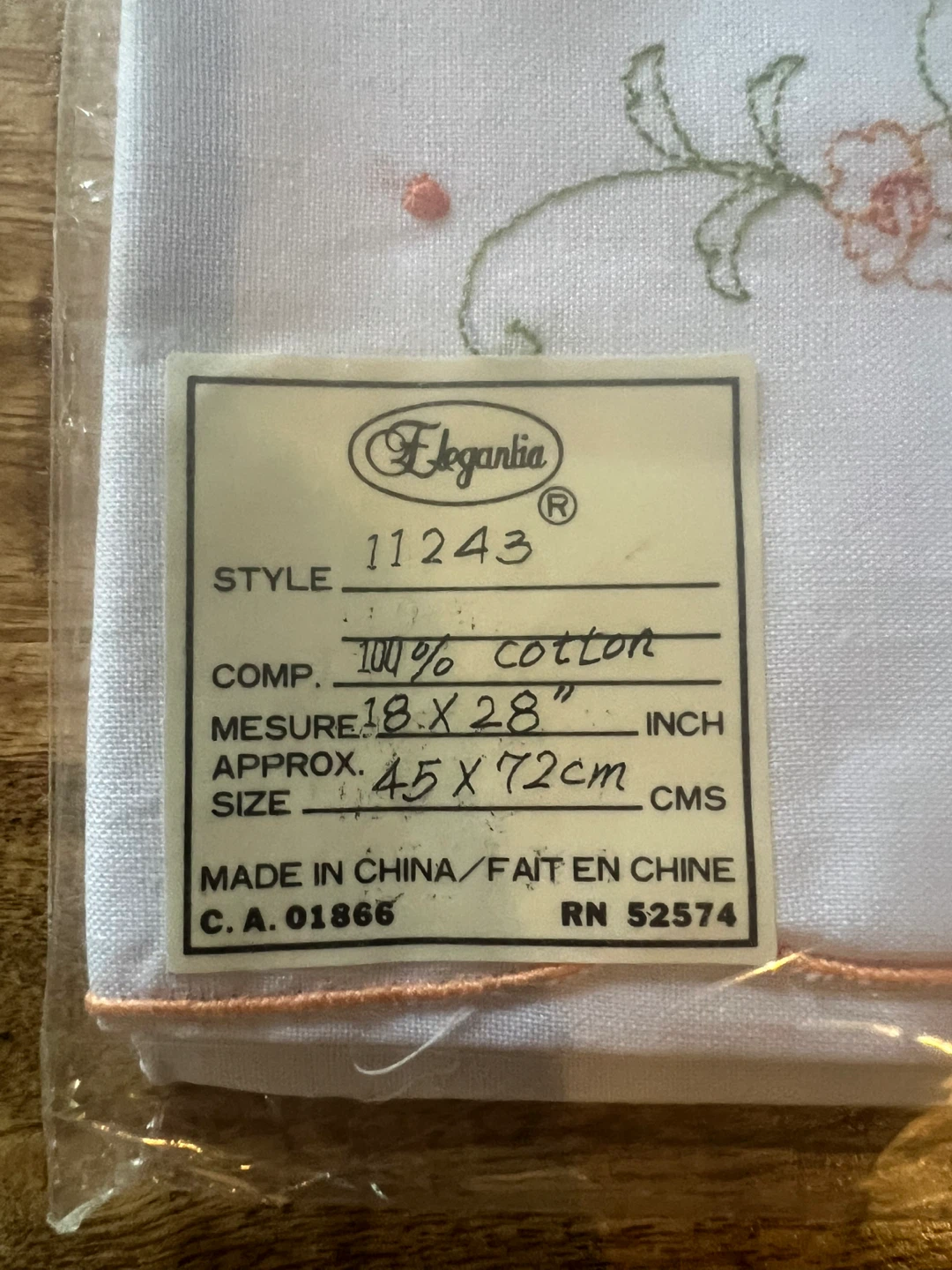 Vintage Embroidered Cotton Pillowcases - photo 3