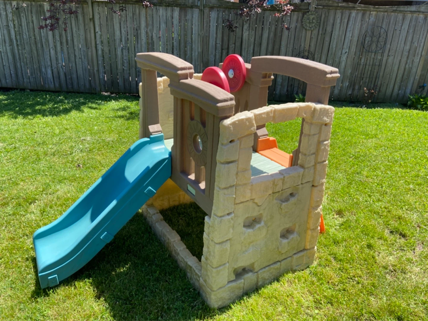 Kids Play Structure with Slide and Ladder
