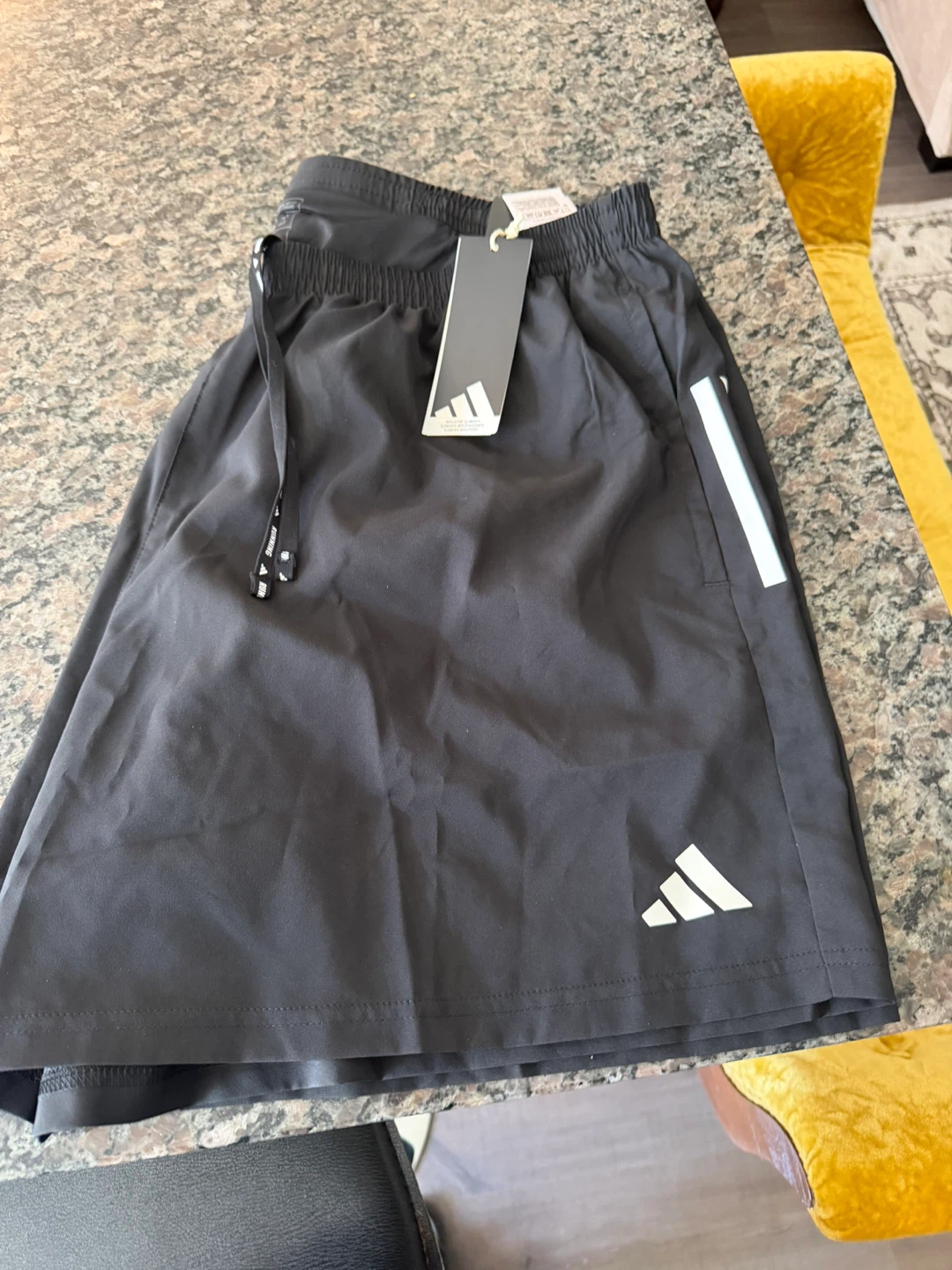 Adidas Black Running Shorts