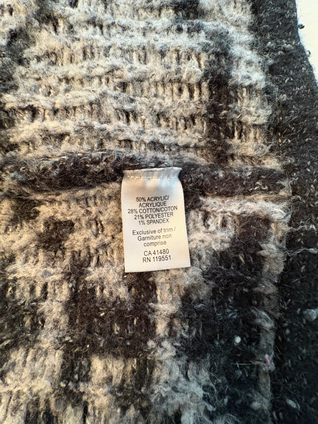 Geometric Print Open Front Cardigan - photo 3