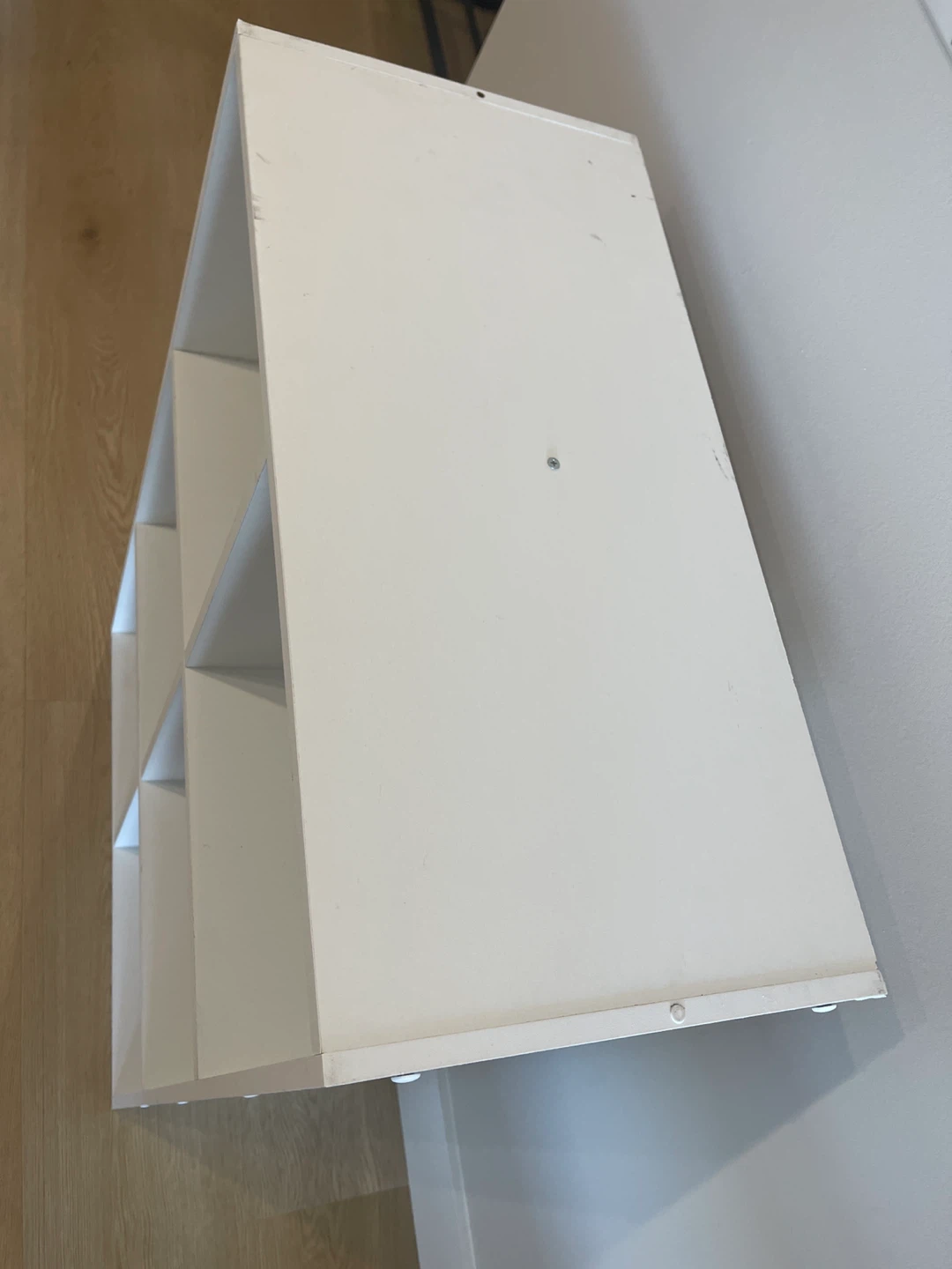 White 6-Cube Storage Shelf Unit - photo 4