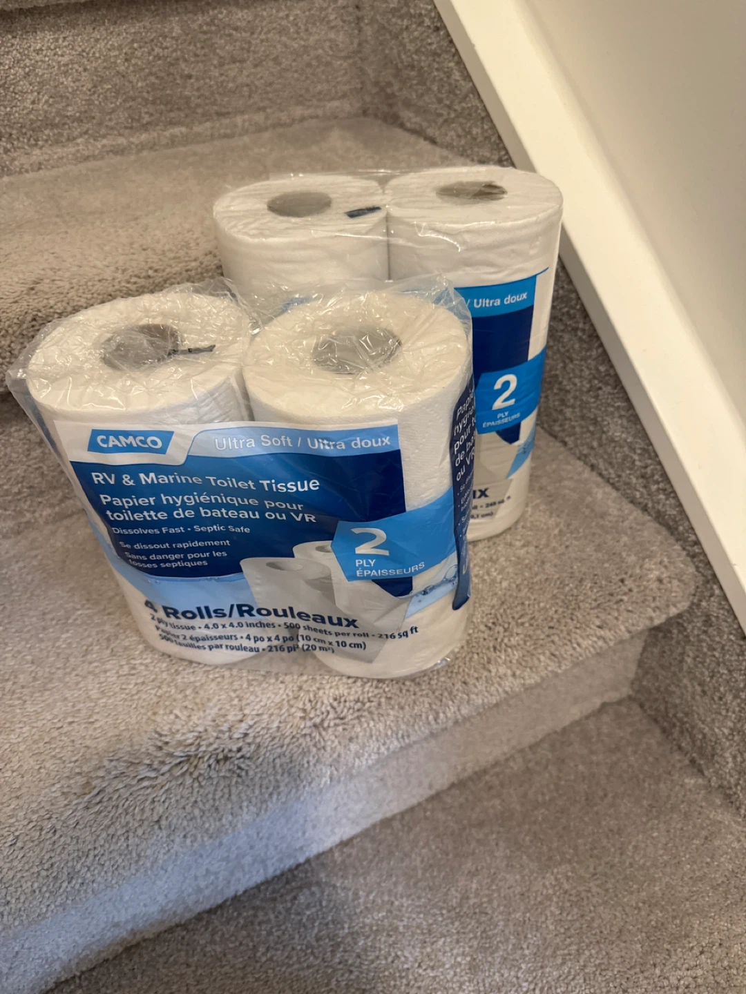 Camco RV & Marine Toilet Tissue 4 Rolls
