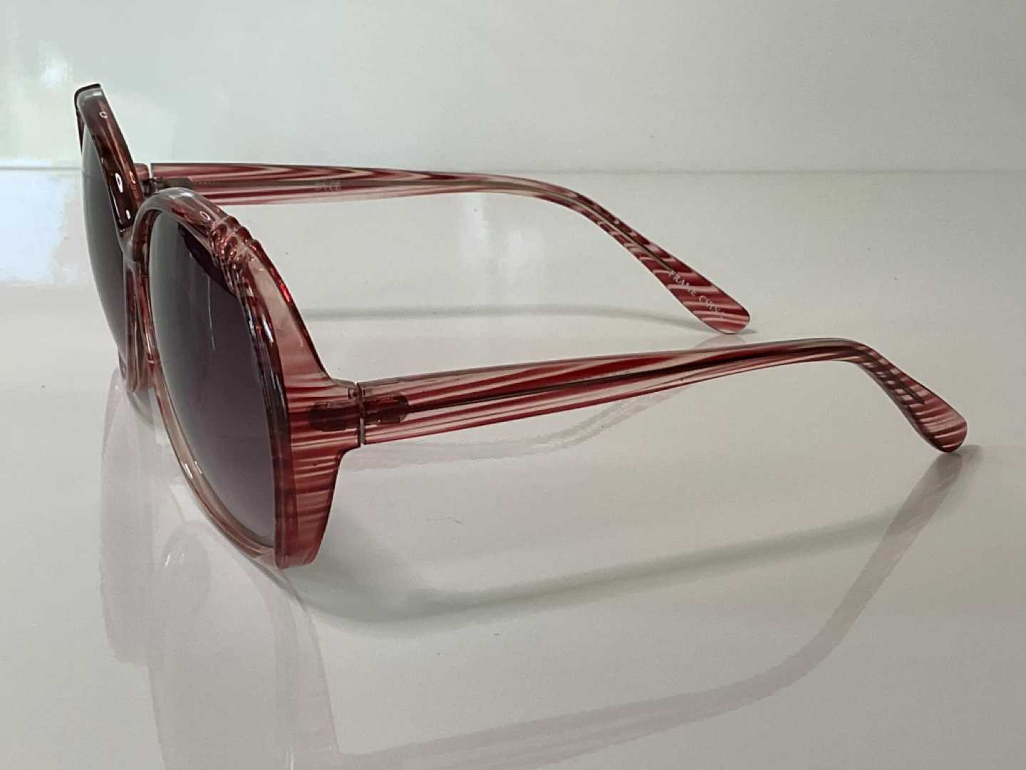 DYCE Oversized Sunglasses - Red Marble NEW - photo 5