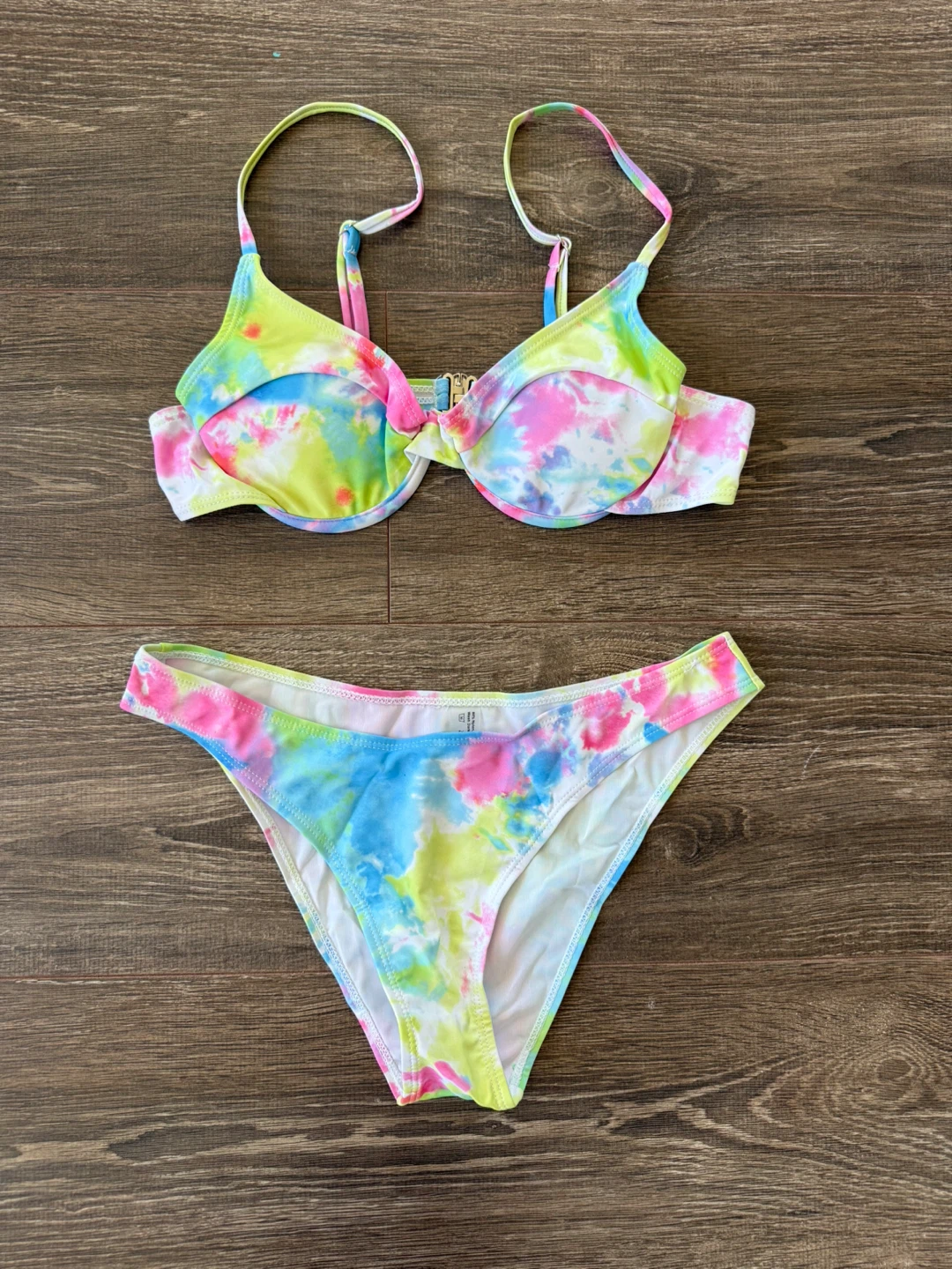 New SHEIN Tie-Dye Bikini Swimsuit size small