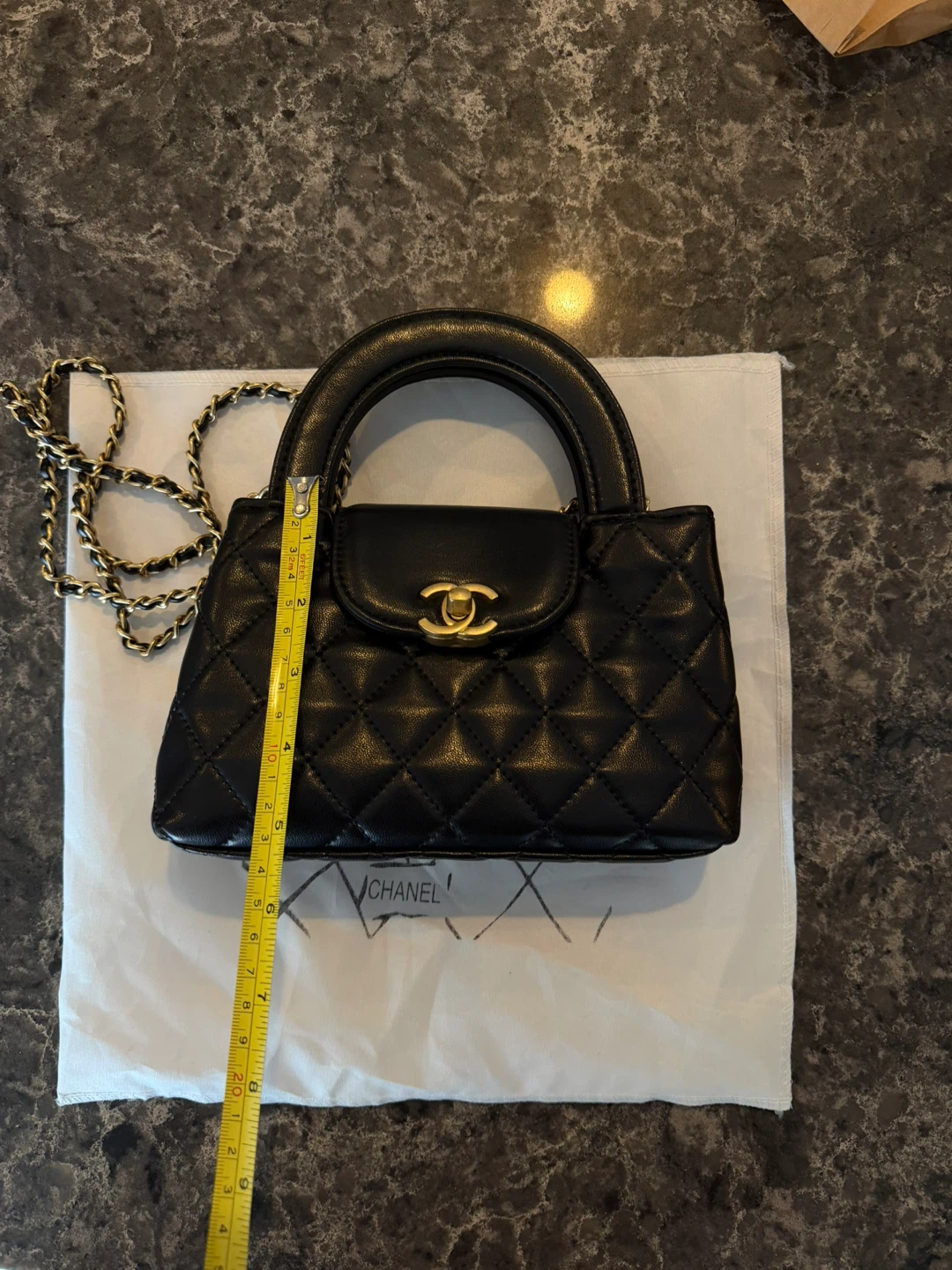 CC black purse