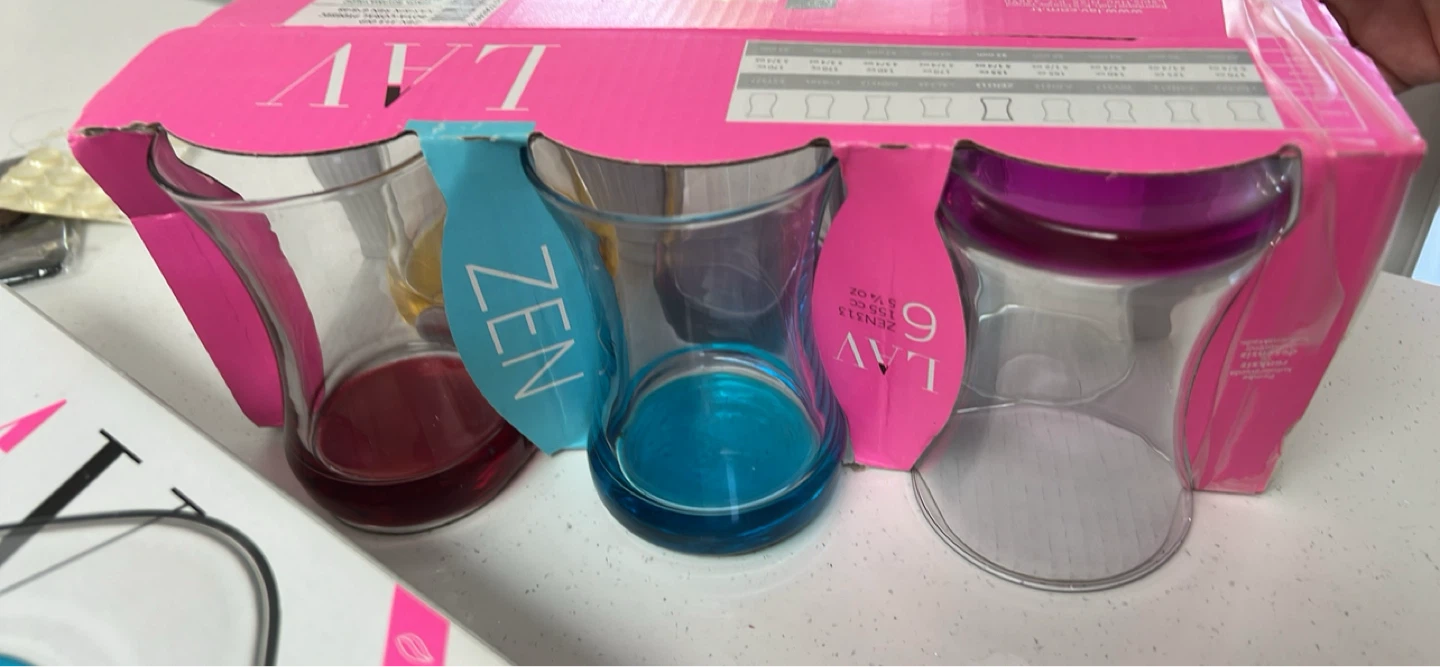 LAV Zen 6 Piece Glass Tea Set - photo 2