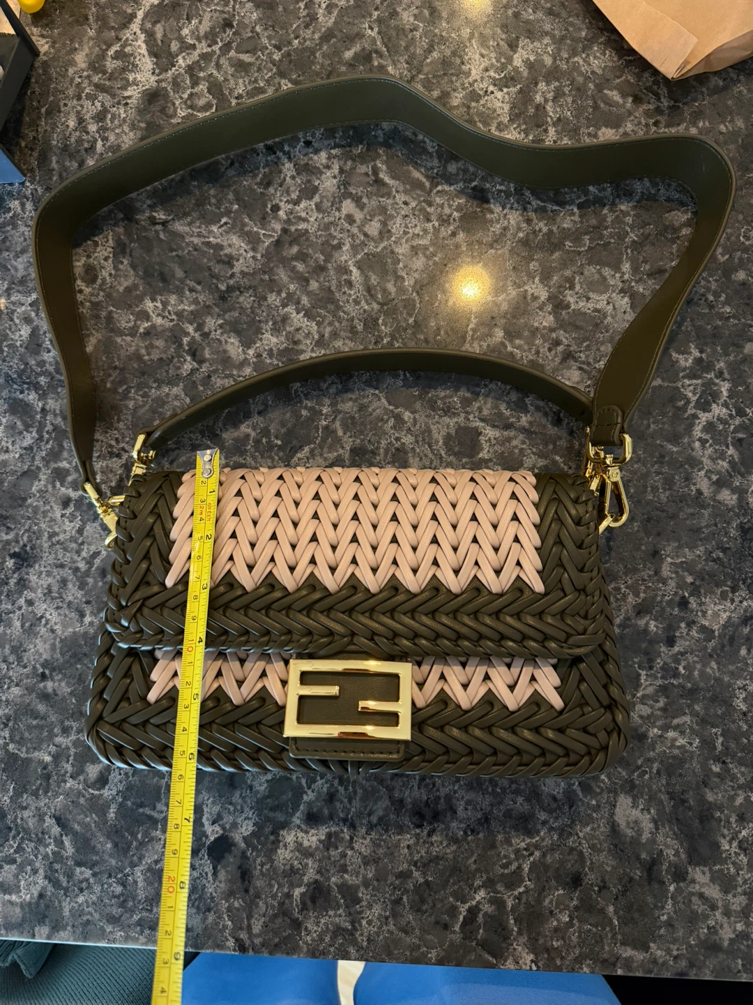 FF baguette purse