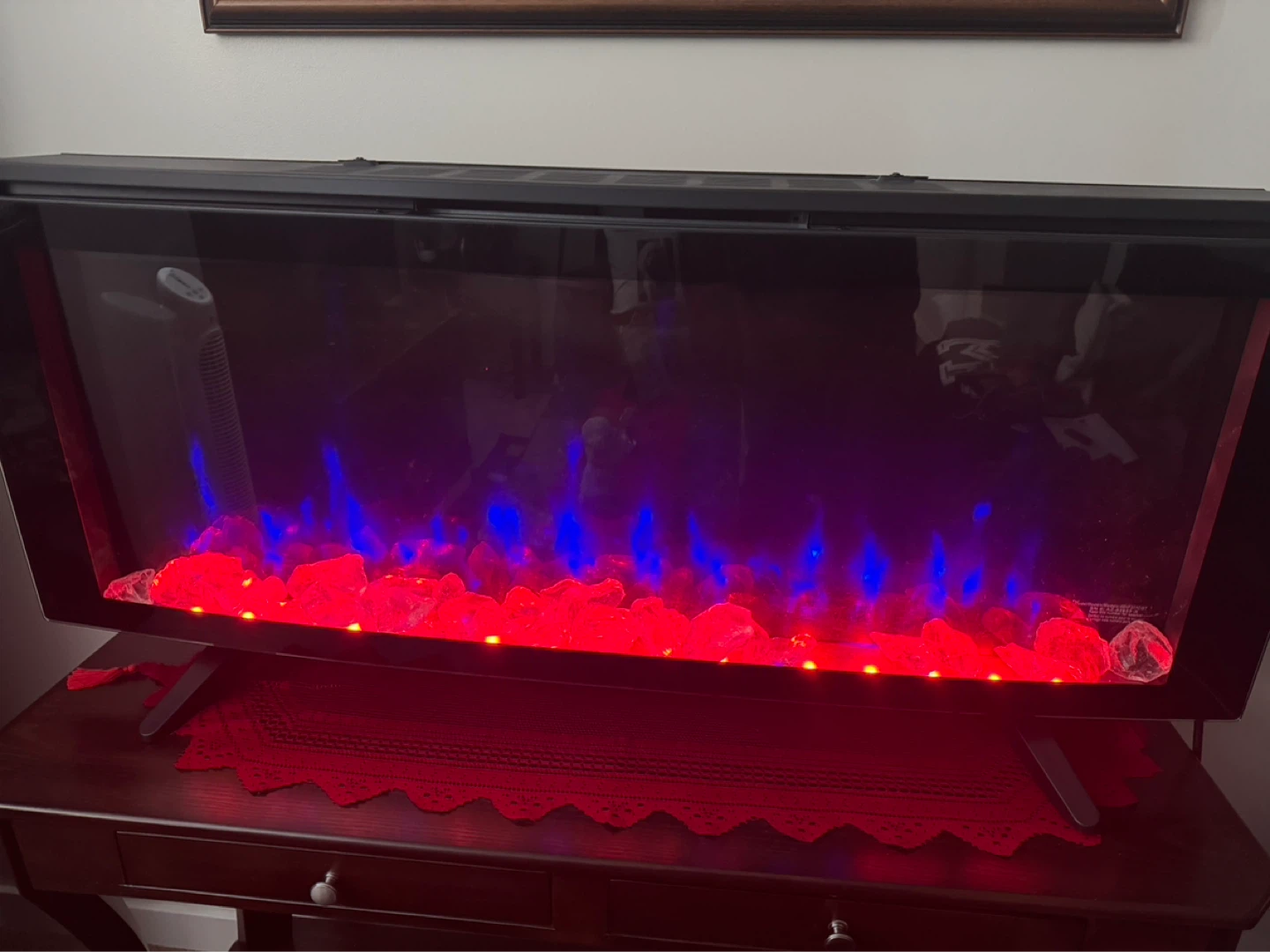 LED 48 inch Electric Fireplace - photo 2
