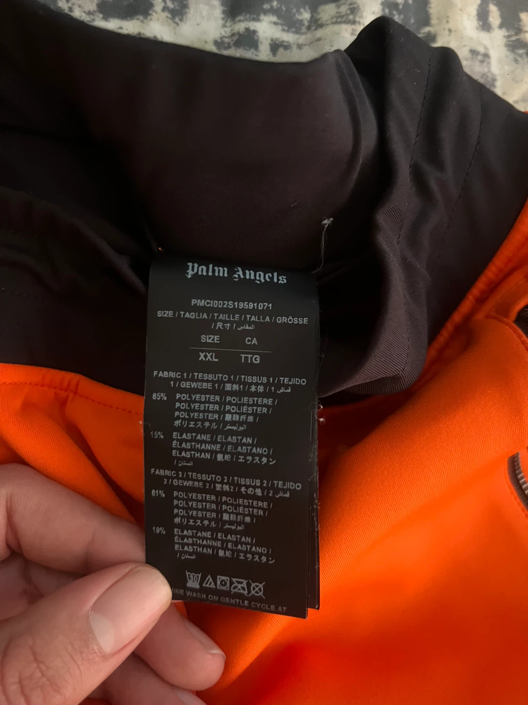 Palm Angels x Under Armour Orange Shorts XXL - photo 4