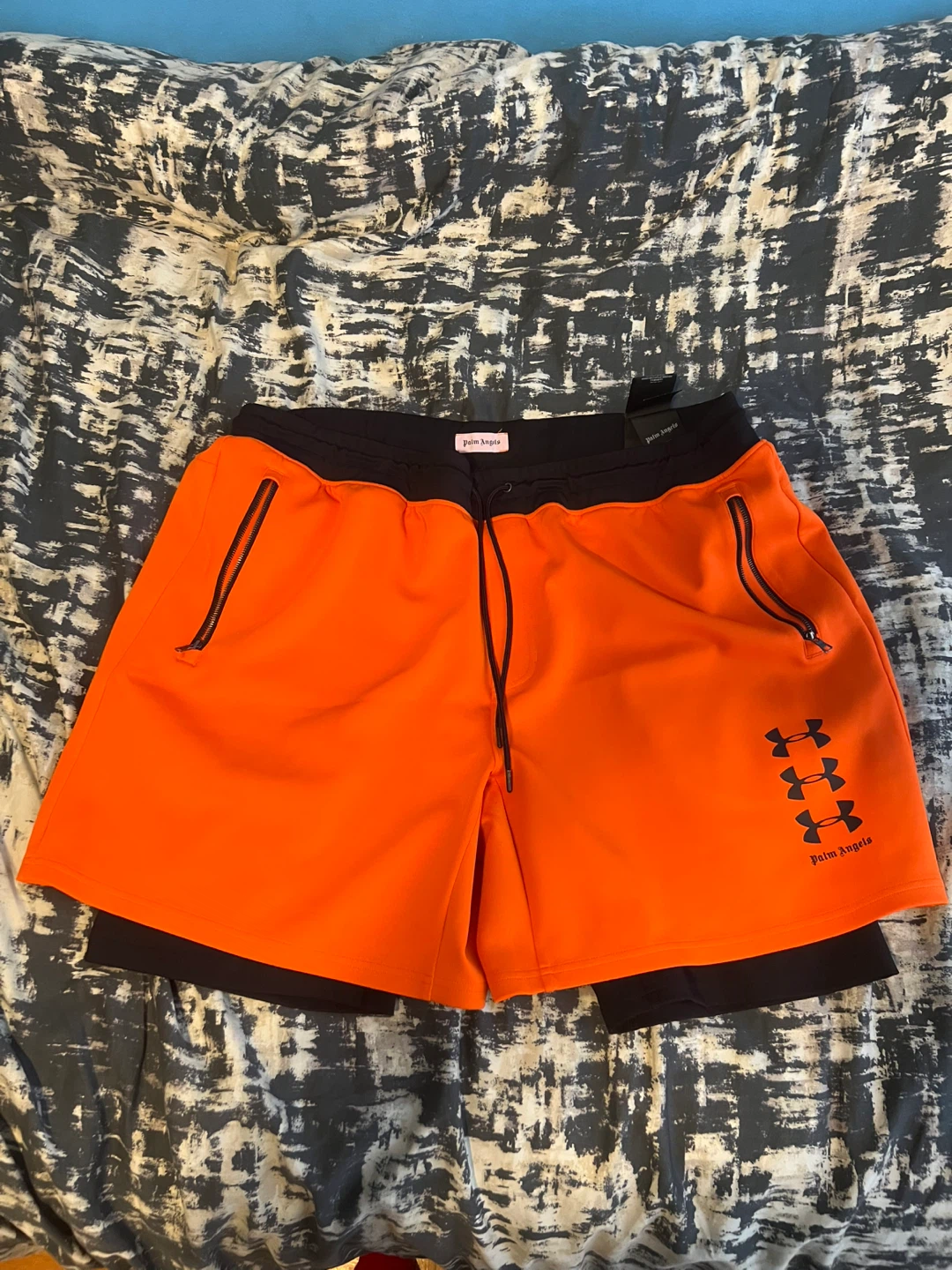 Palm Angels x Under Armour Orange Shorts XXL