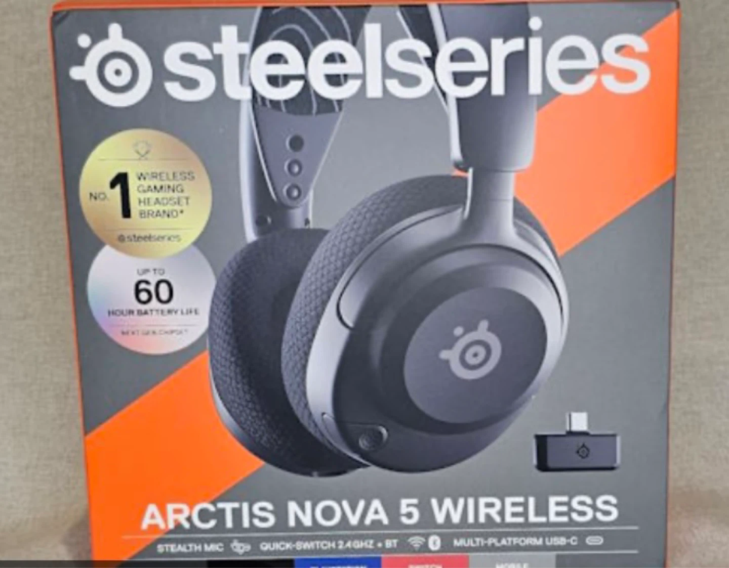 SteelSeries Arctis Nova 5X Wireless Gaming Hea