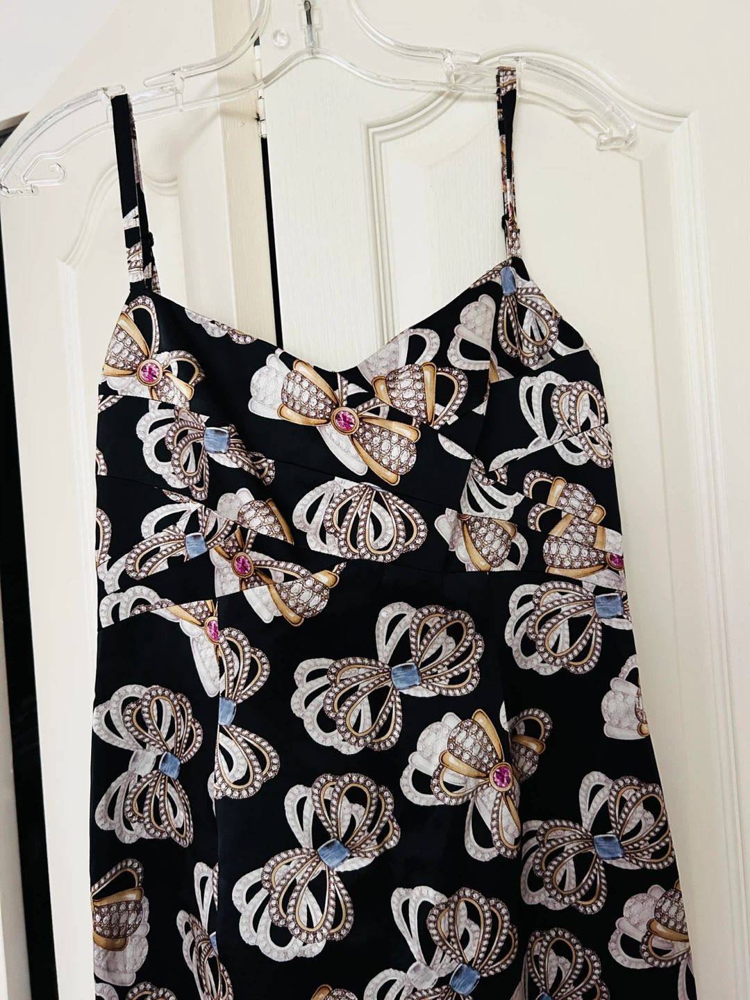 NEW SILK Spaghetti Strap Dress