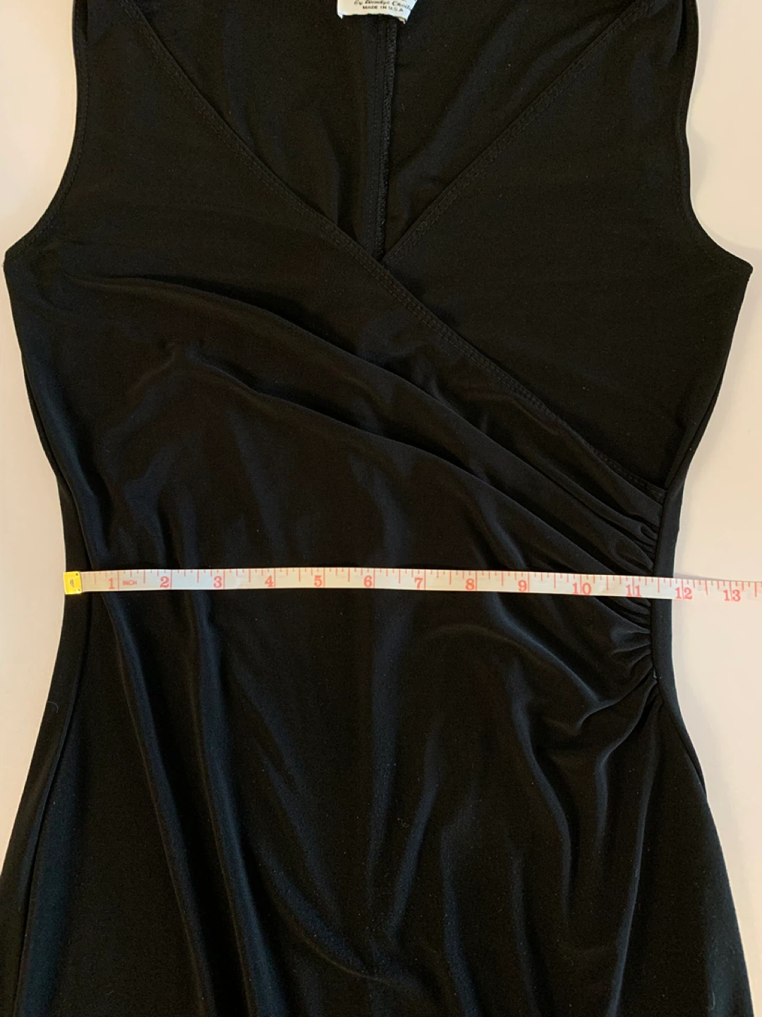 Jump Apparel Co. Black Ruched Wrap Dress - photo 5