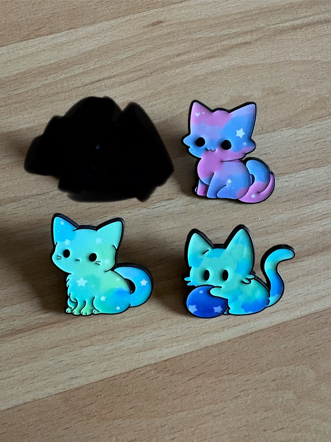 Magical Cats Enamel Pins $5 each firm