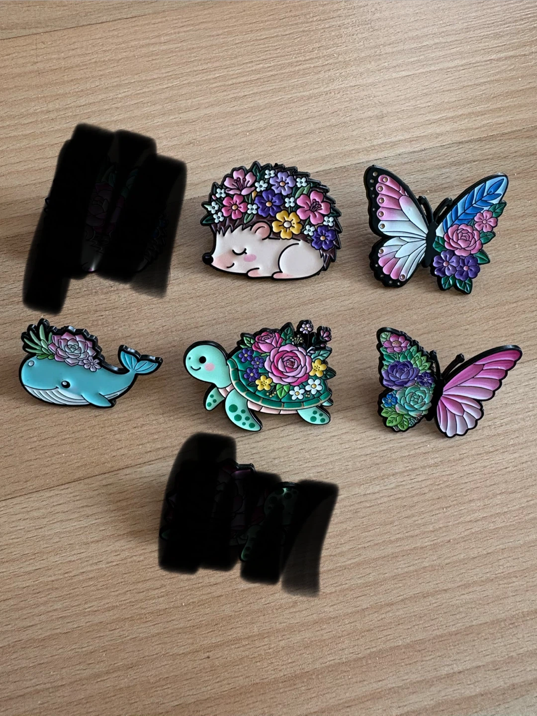 Animals Enamel Pins $5 each firm 🌱