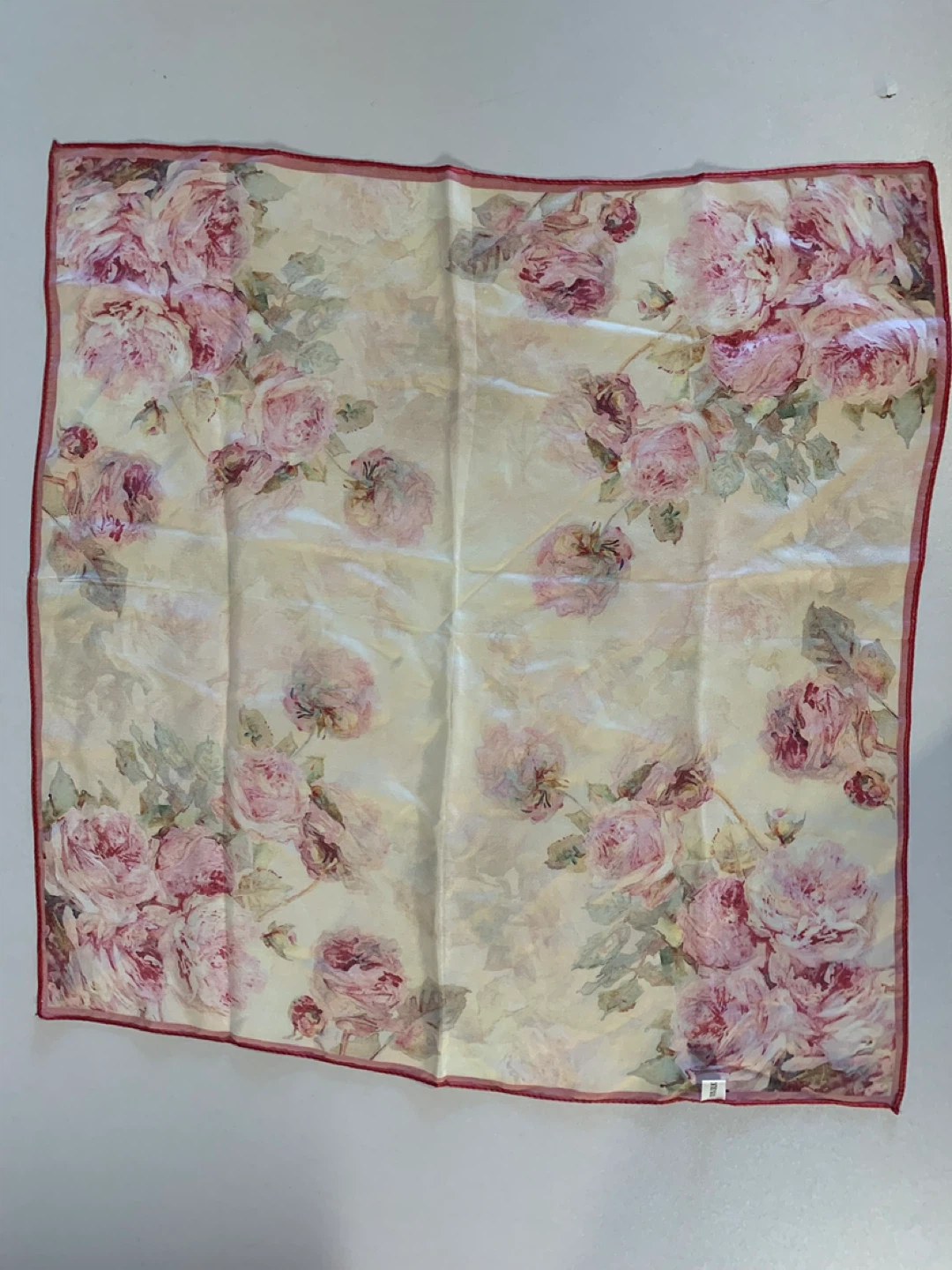 Floral Silk Handkerchief - photo 5