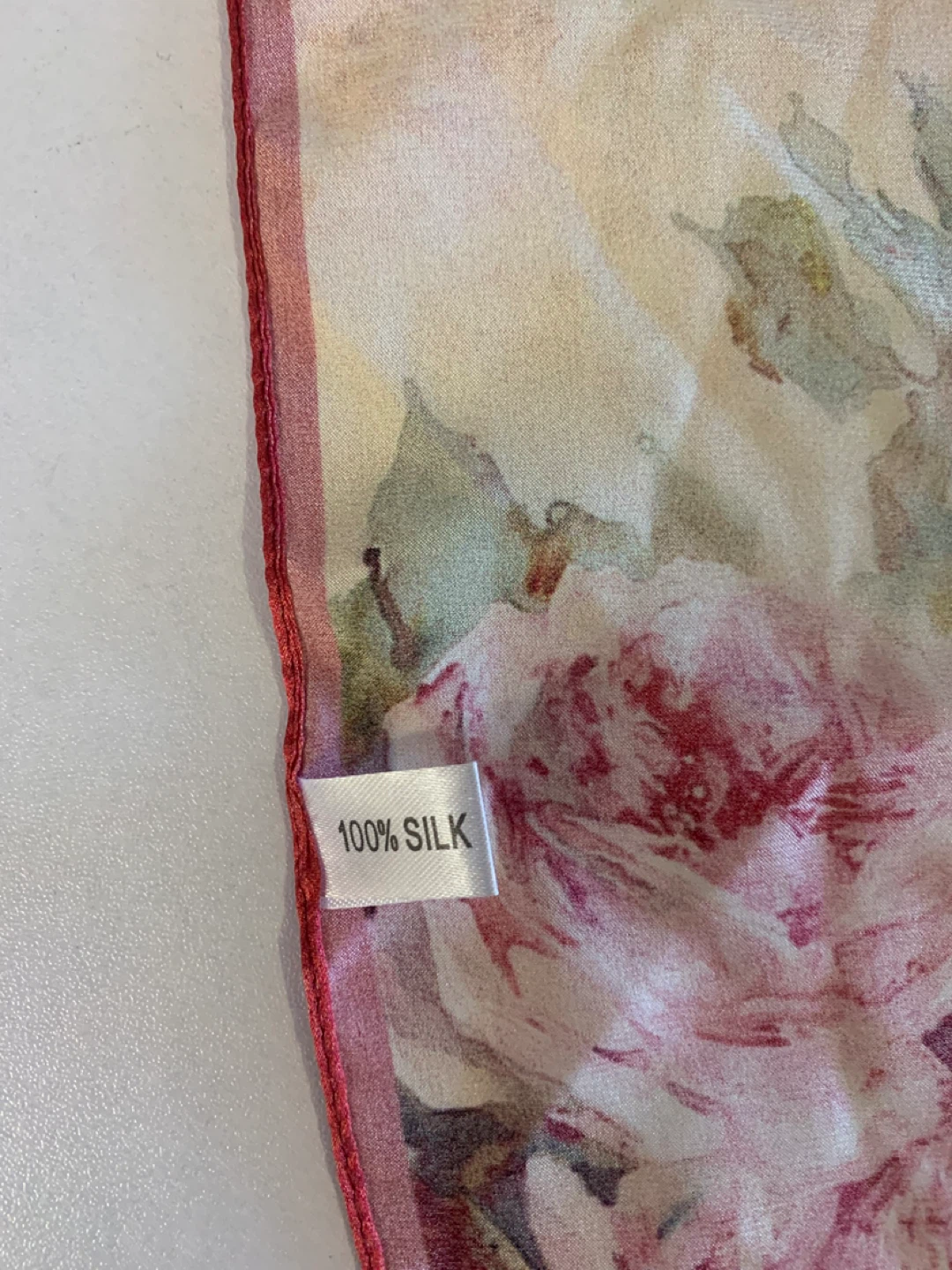 Floral Silk Handkerchief - photo 4