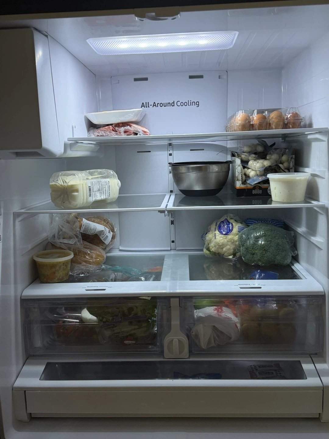 Samsung 3-Door French Door Refrigerator with Water Dispenser - photo 3